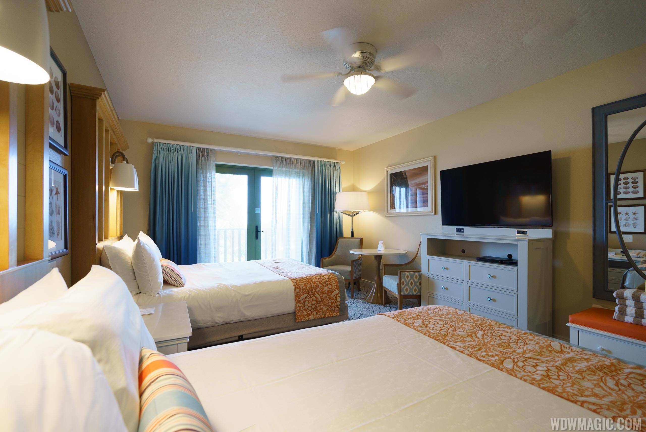 Newly refurbished Ocean View Inn Room at Disney's Vero Beach