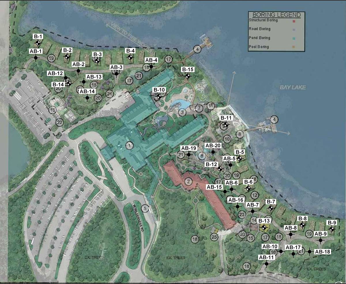 Wilderness Lodge Resort DVC Villa plans