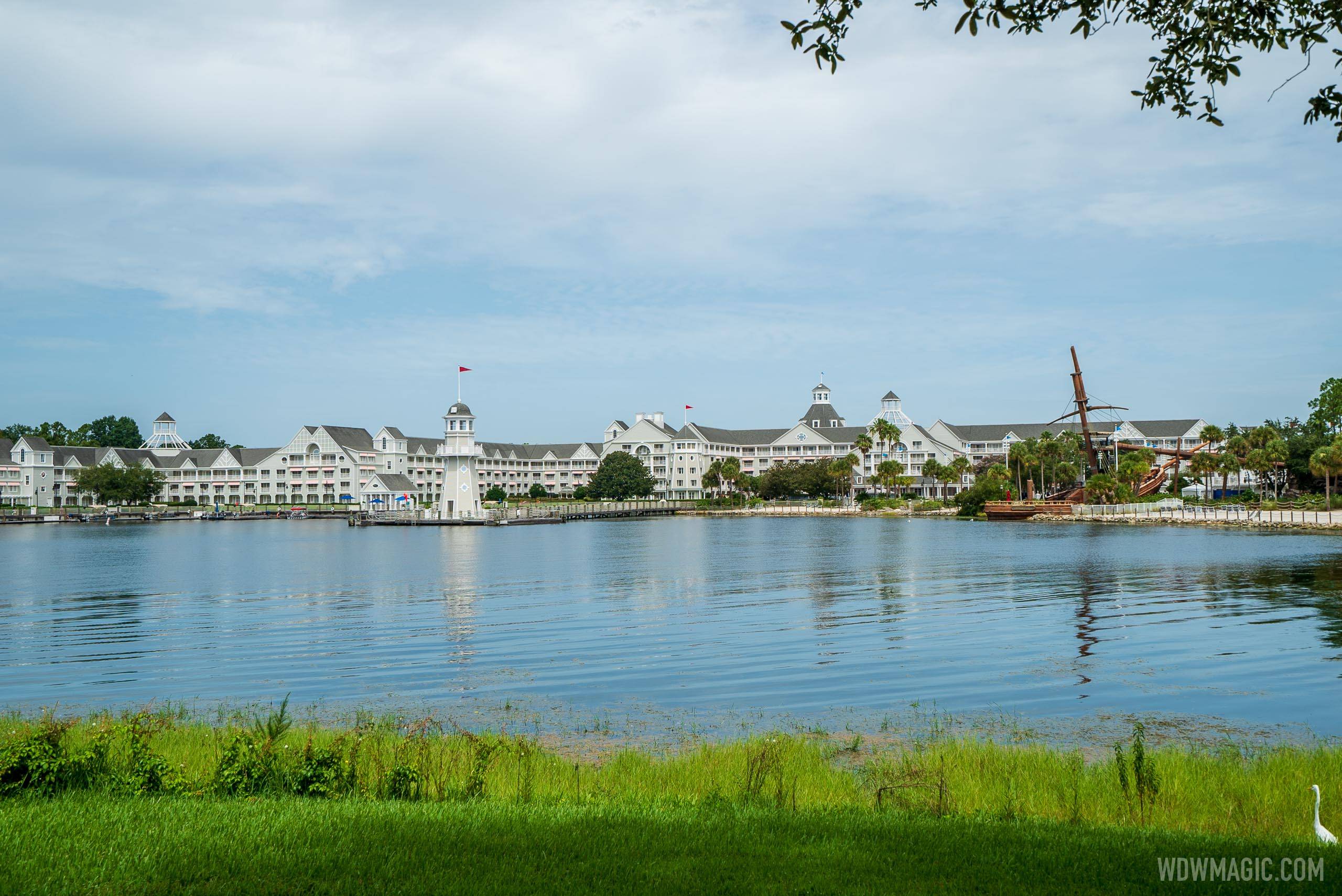 Disney's Yacht Club Resort to Begin More Exterior Maintenance July - October 2025