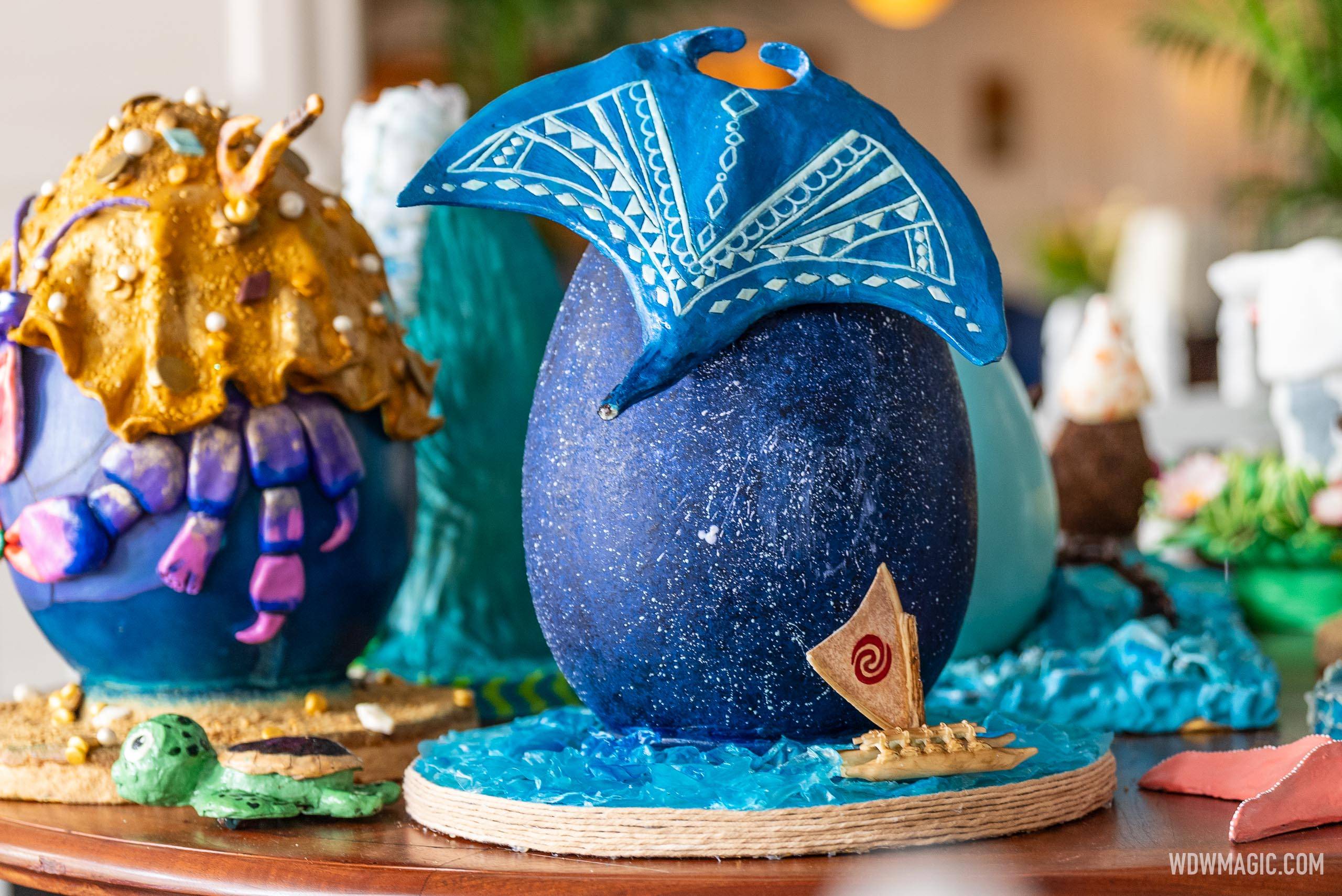 Disney's Yacht Club Resort Easter Egg display 2024