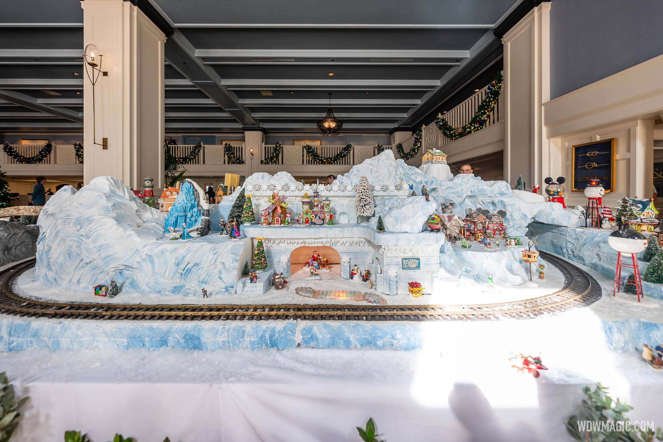 Disney's Yacht Club Resort Holiday Decor 2024
