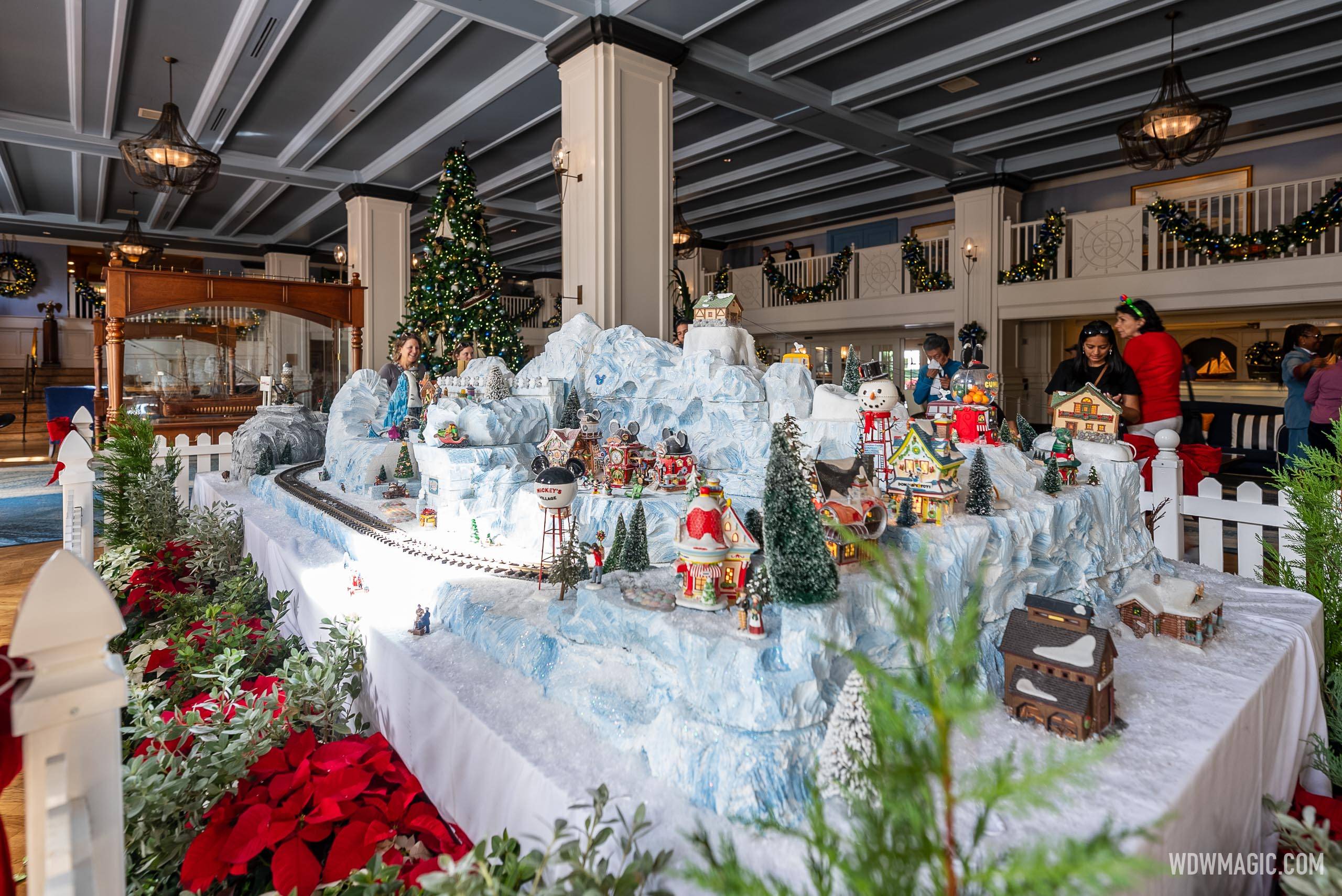 Disney's Yacht Club Resort Holiday Decor 2024