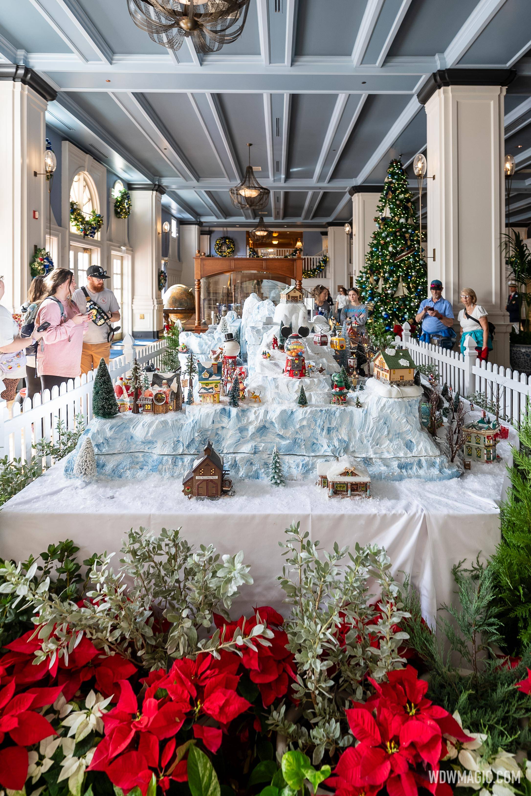 Disney's Yacht Club Resort Holiday Decor 2024