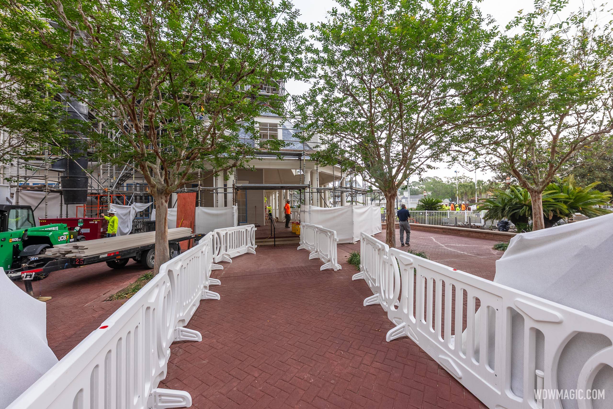 Disney's Yacht Club Resort Roof Refurbishment - April 2025