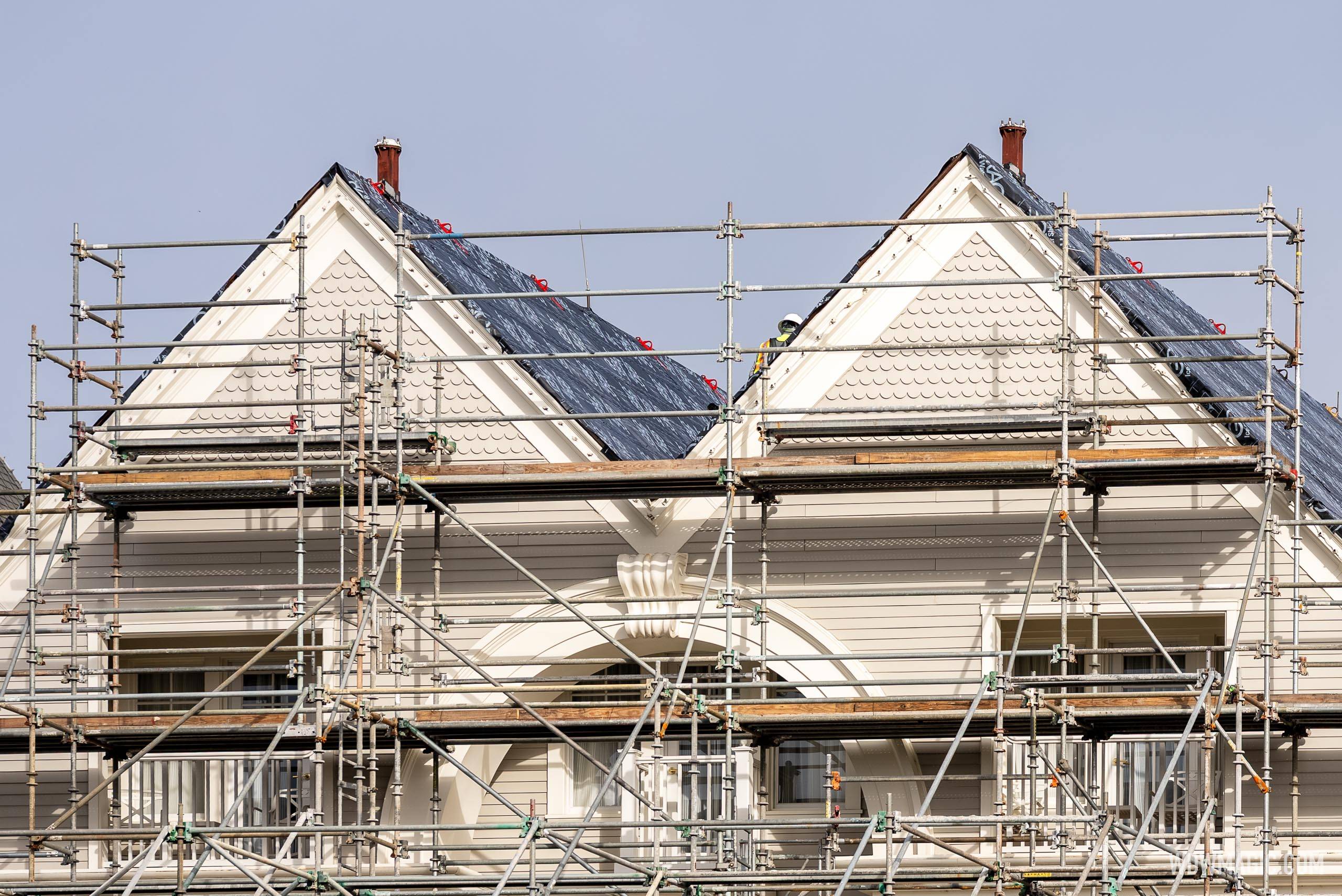 Disney's Yacht Club Resort Roof Refurbishment - April 2025