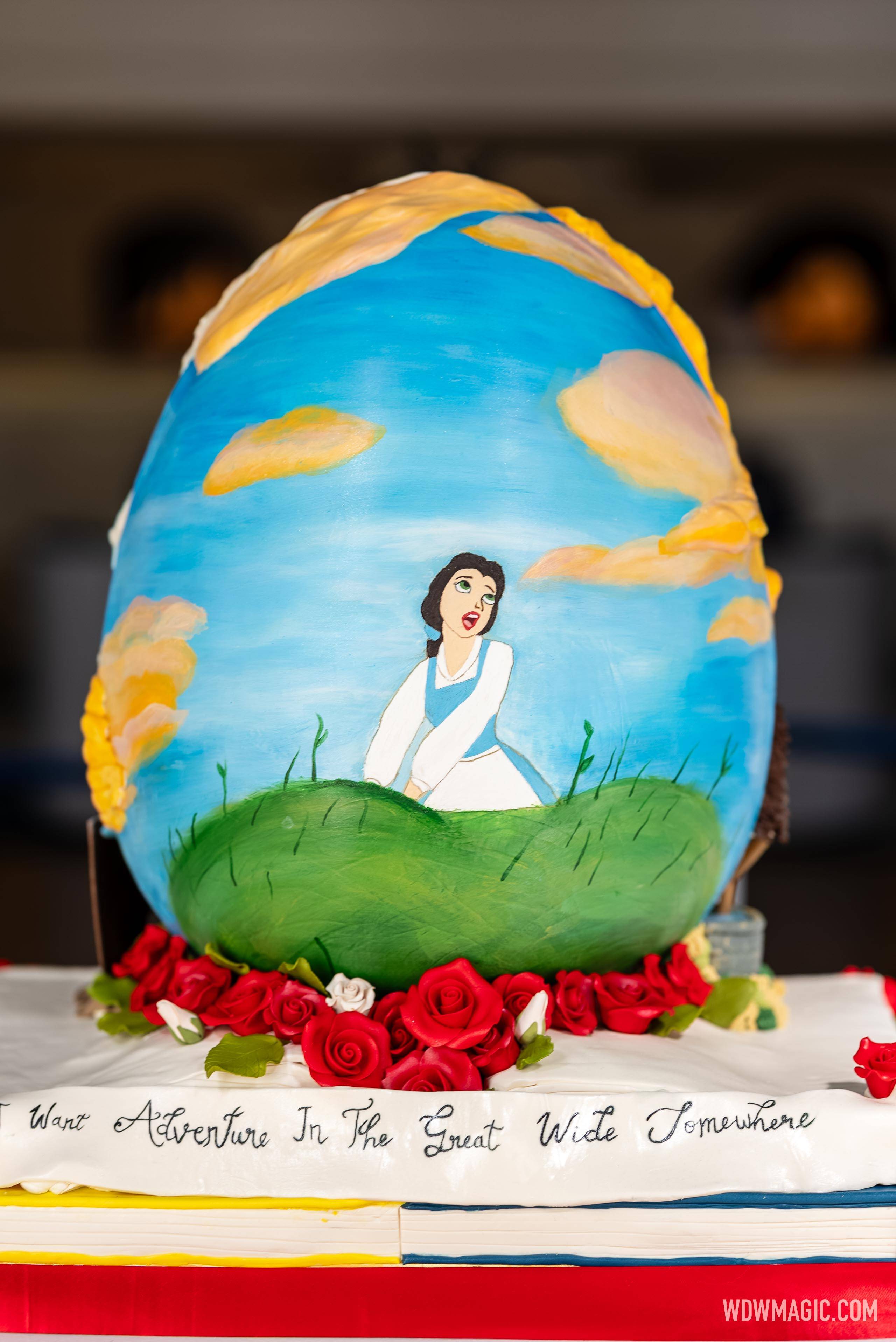 Disney's Yacht Club Resort Easter Egg Display 2025