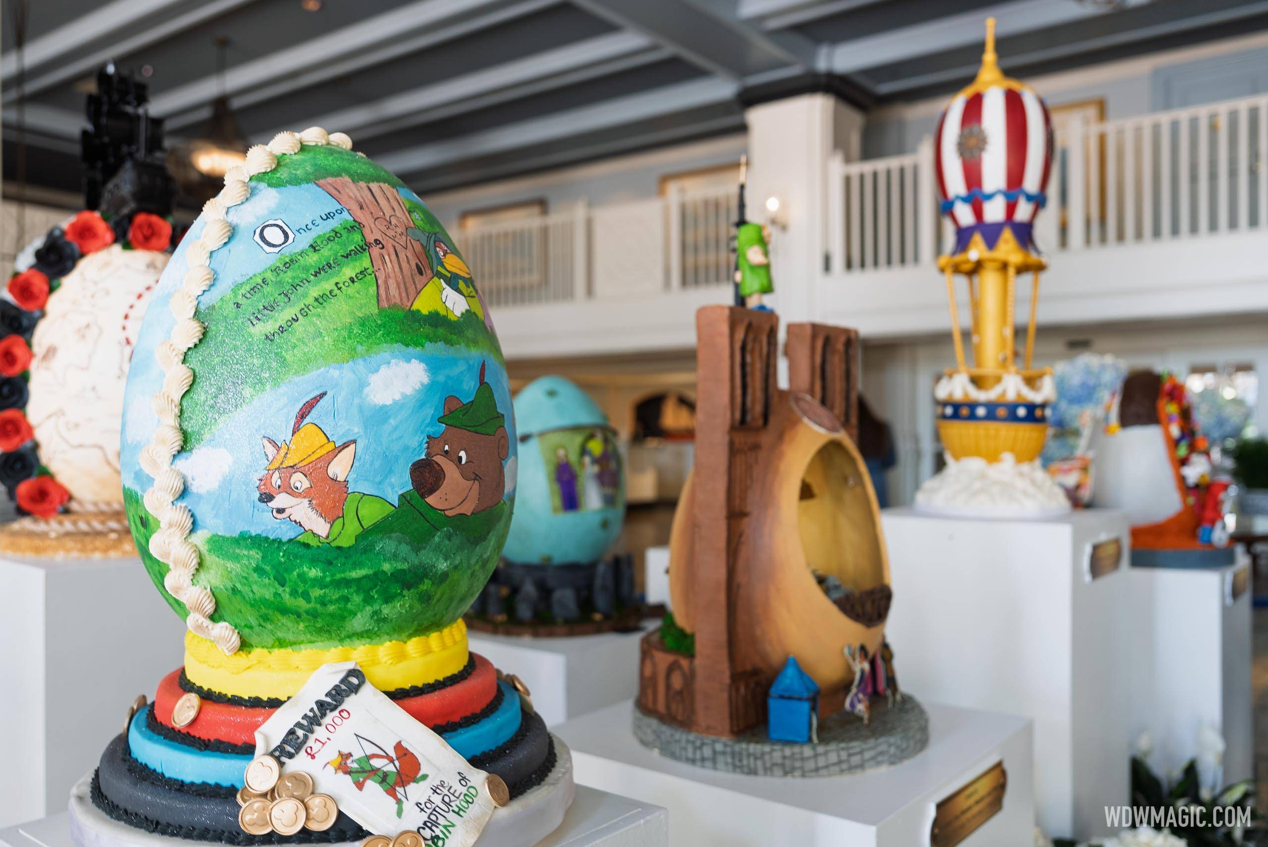 Disney's Yacht Club Resort Easter Egg Display 2026