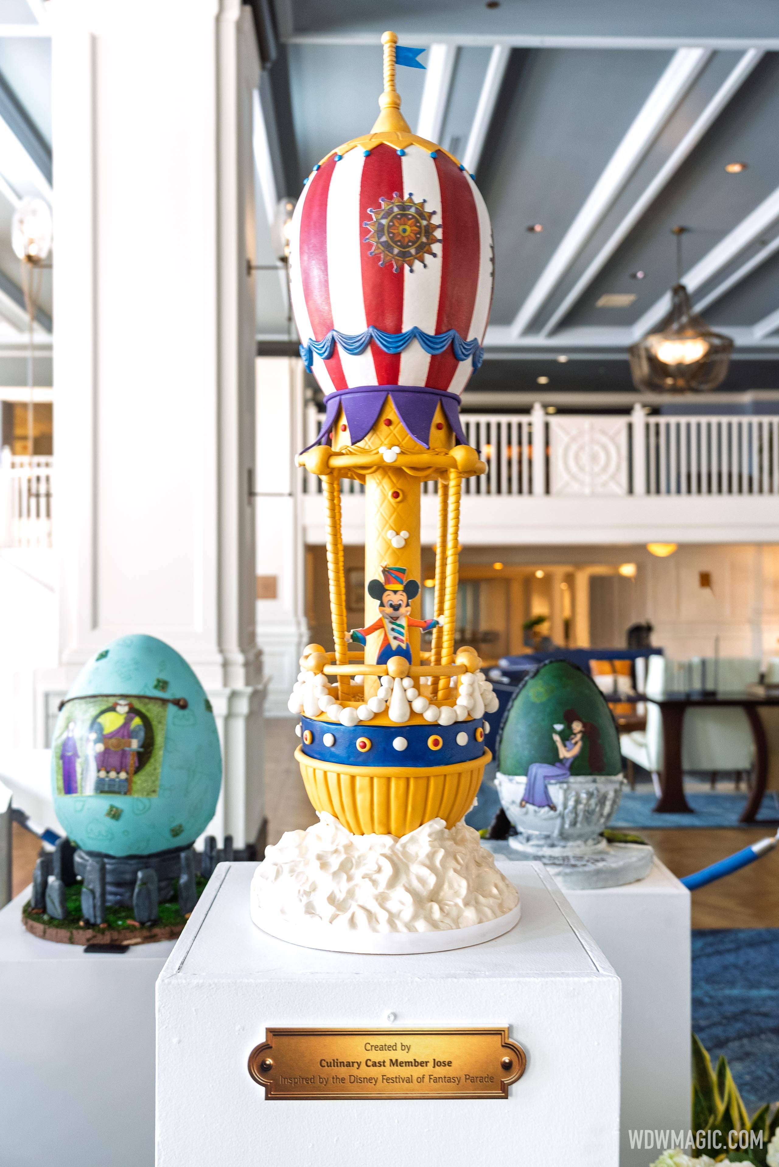 Disney's Yacht Club Resort Easter Egg Display 2026