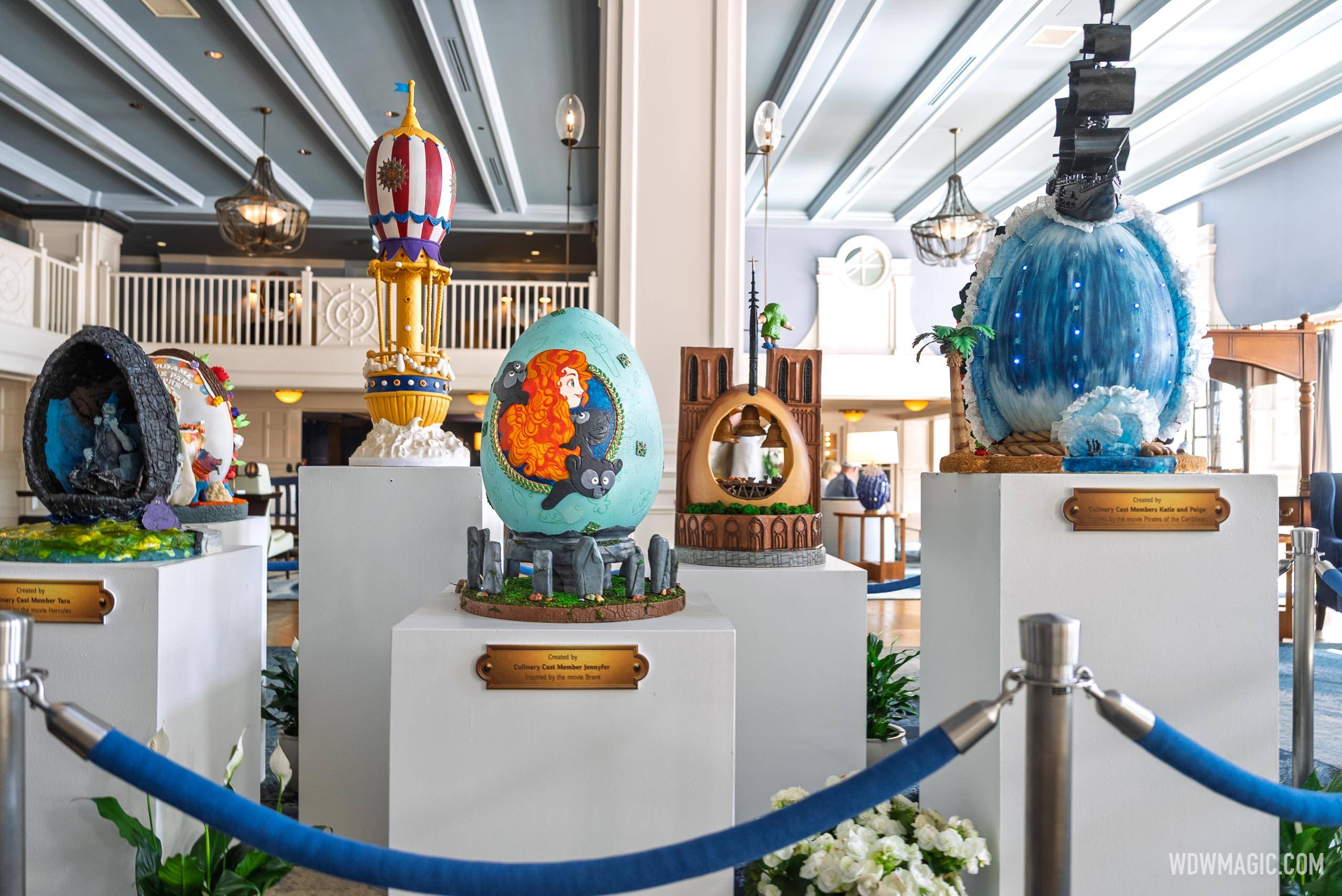 Disney's Yacht Club Resort Easter Egg Display 2026