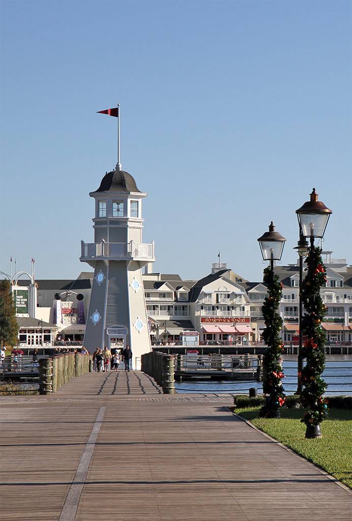 Yacht Club Resort holiday decorations 2009 photo tour