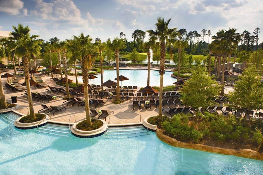 The Hilton Orlando Bonnet Creek resort pool