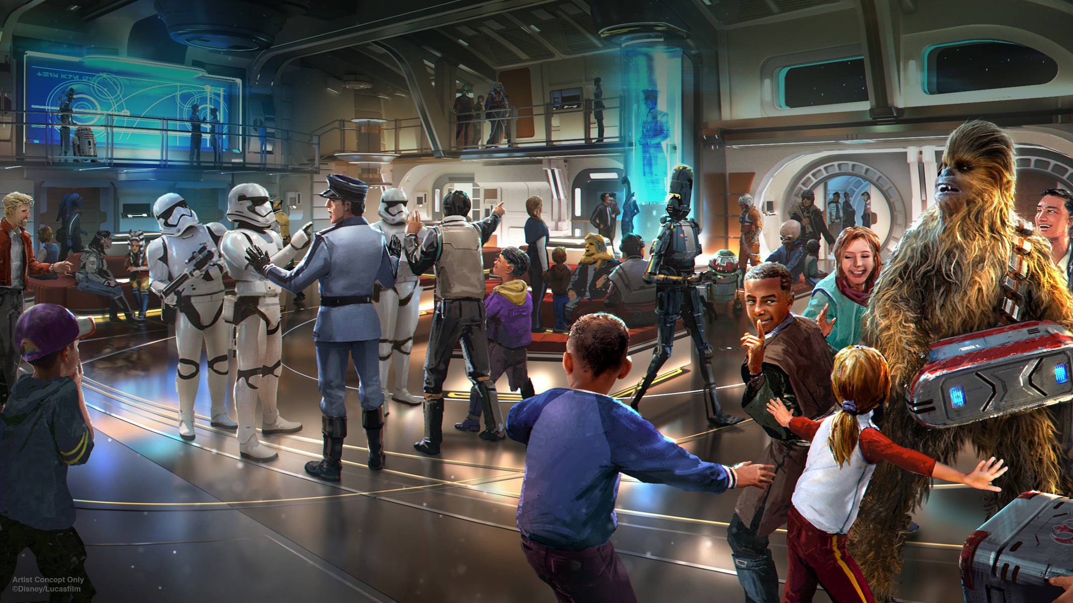 Test voyages on 'Star Wars Galactic Starcruiser' to begin in February - enter for a chance to win a place aboard the Halcyon