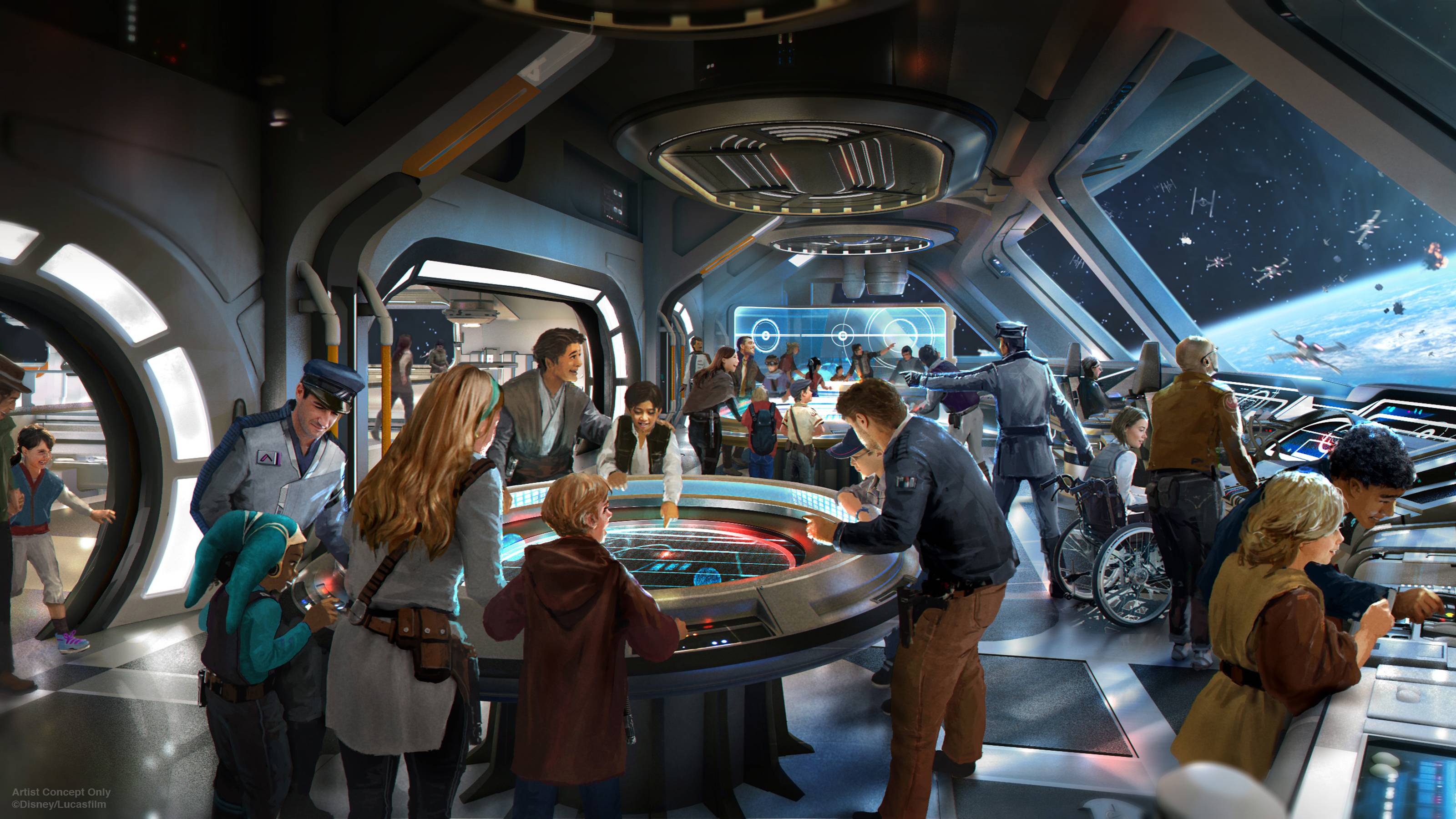 May 4 2021 Star Wars Galactic Starcruiser concept art