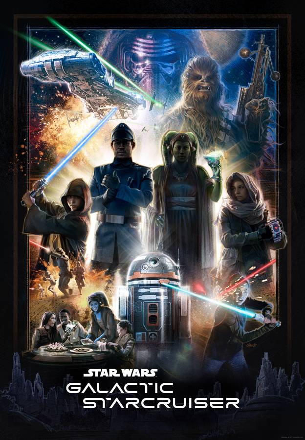 Poster for Star Wars: Galactic Starcruiser at Walt Disney World