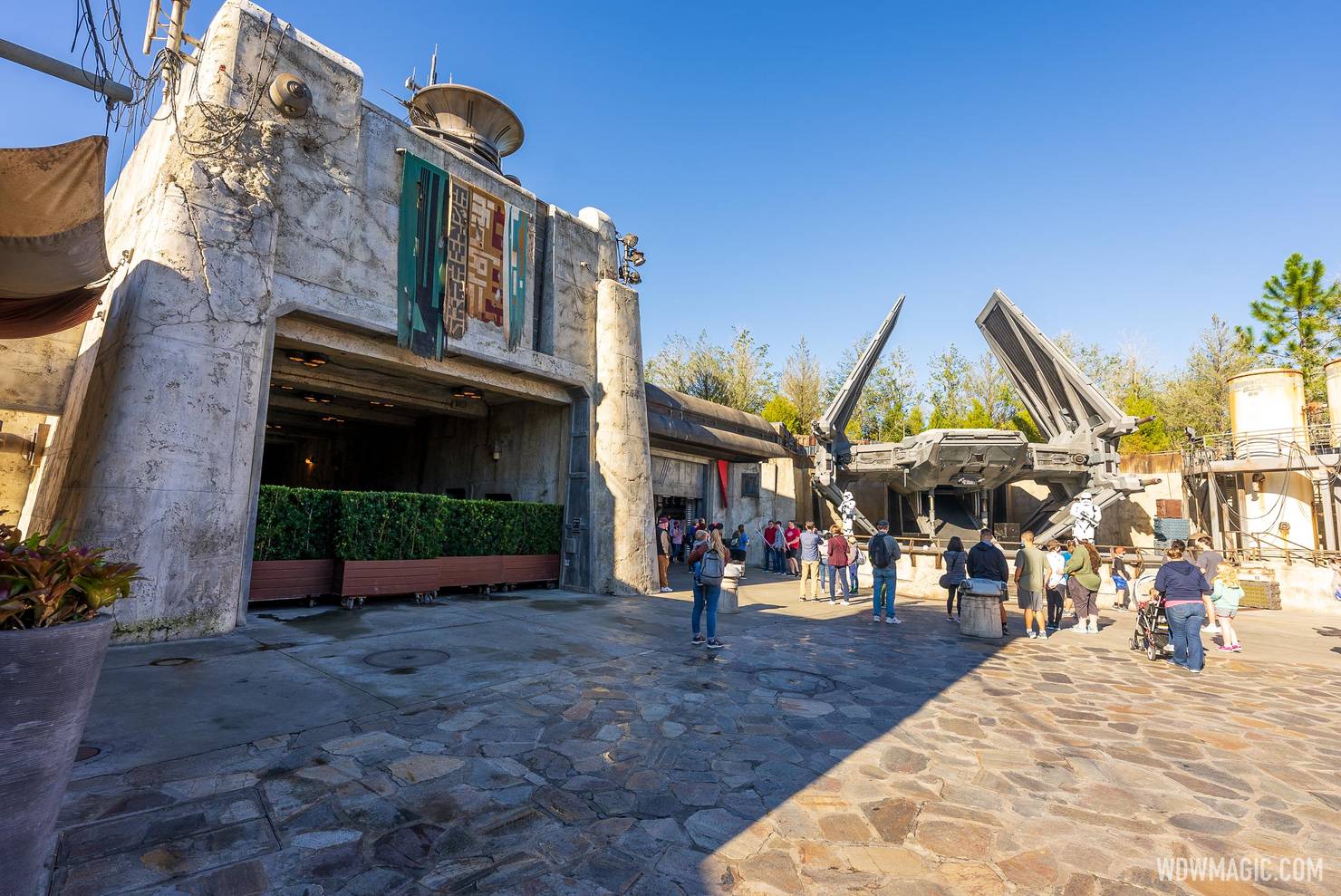 Entrance to Batuu from Galactic Starcruiser Entrance to Batuu from Galactic Starcruiser