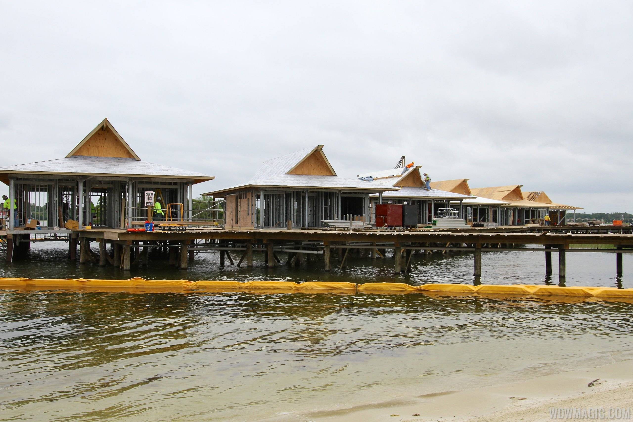 DVC Villas at Disney's Polynesian Resort construction
