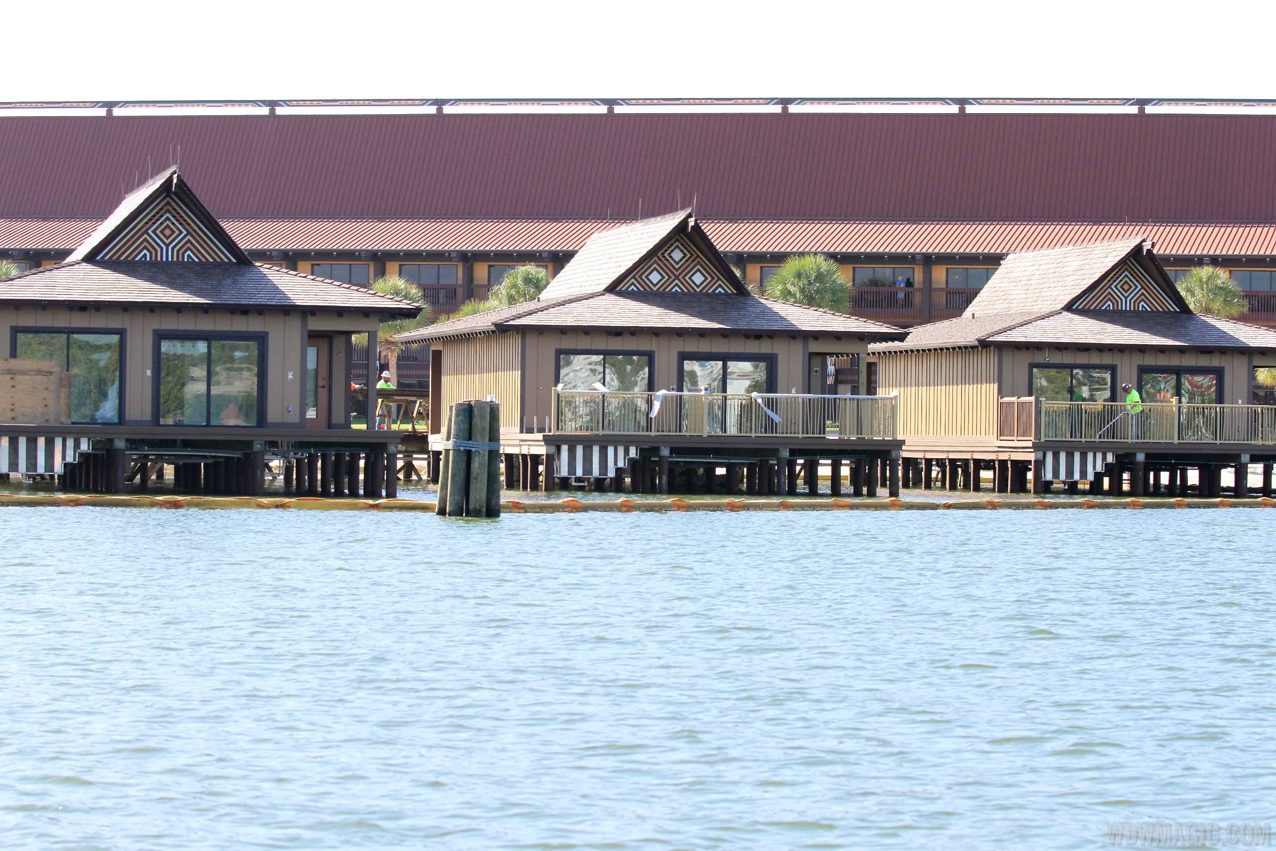 PHOTOS - The lagoon villas under construction at Disney's Polynesian Village Resort
