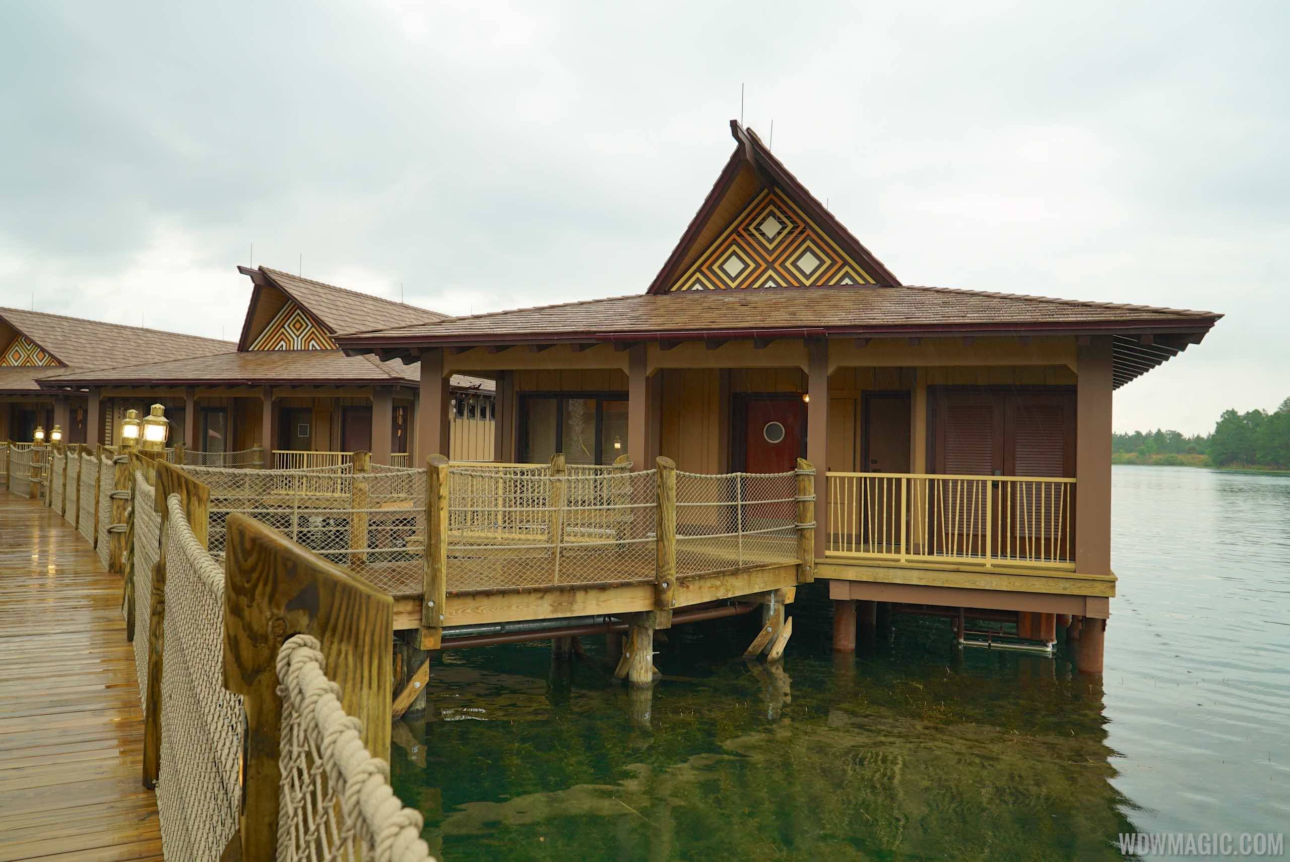 Tour inside a Disney's Polynesian Village Resort Bora Bora Bungalow villa