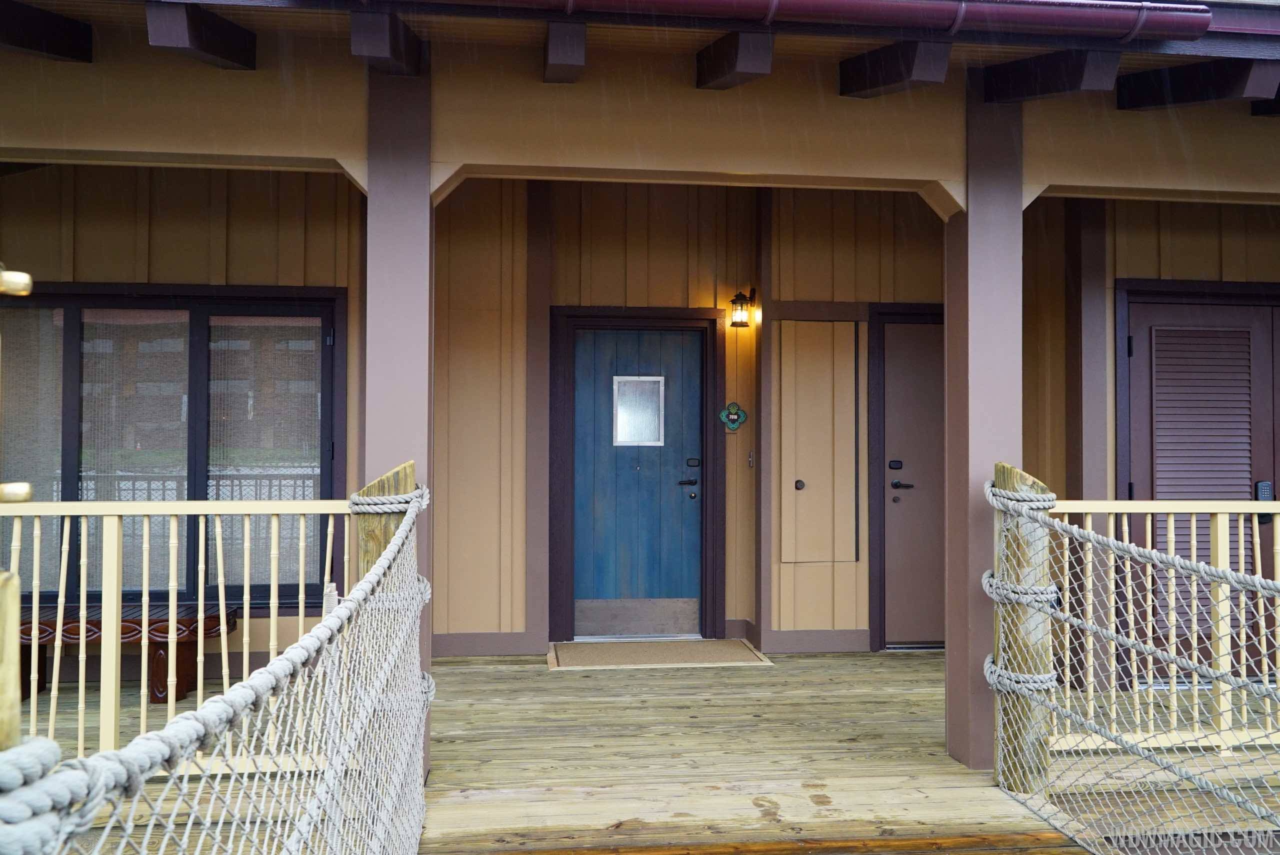 Disney's Polynesian Village Resort Bora Bora Bungalow - Entrance