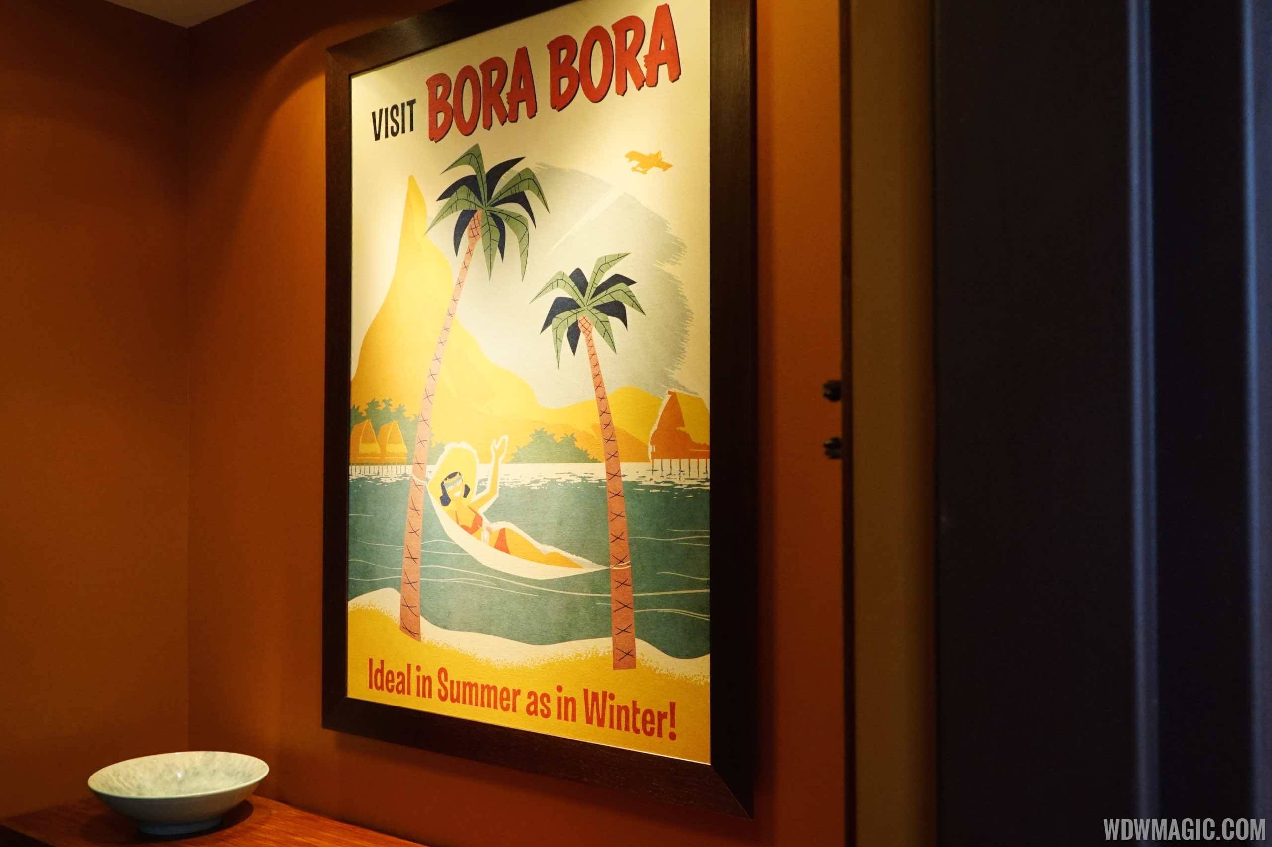 Disney's Polynesian Village Resort Bora Bora Bungalow - Artwork