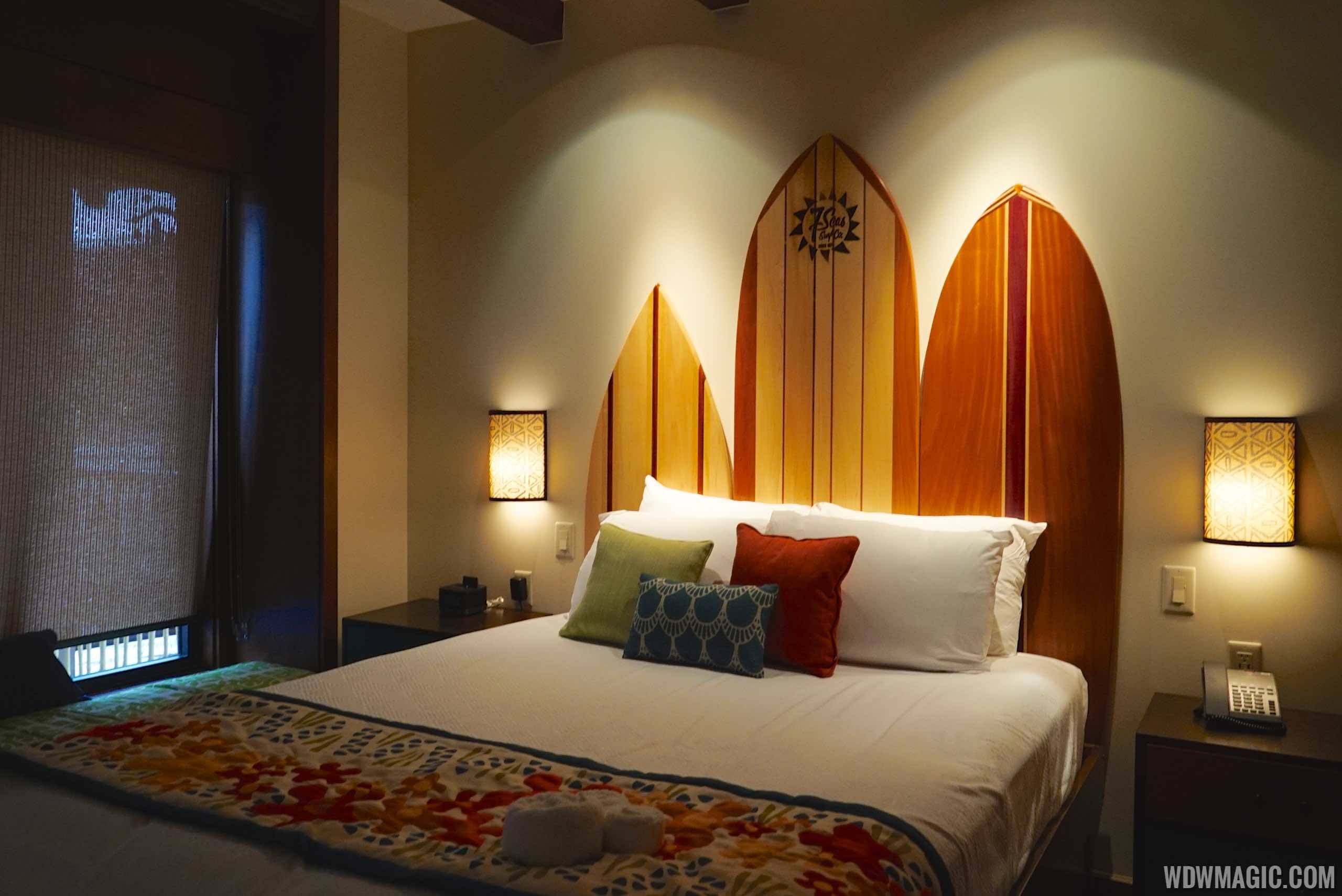 Disney's Polynesian Village Resort Bora Bora Bungalow - Second Bedroom bed