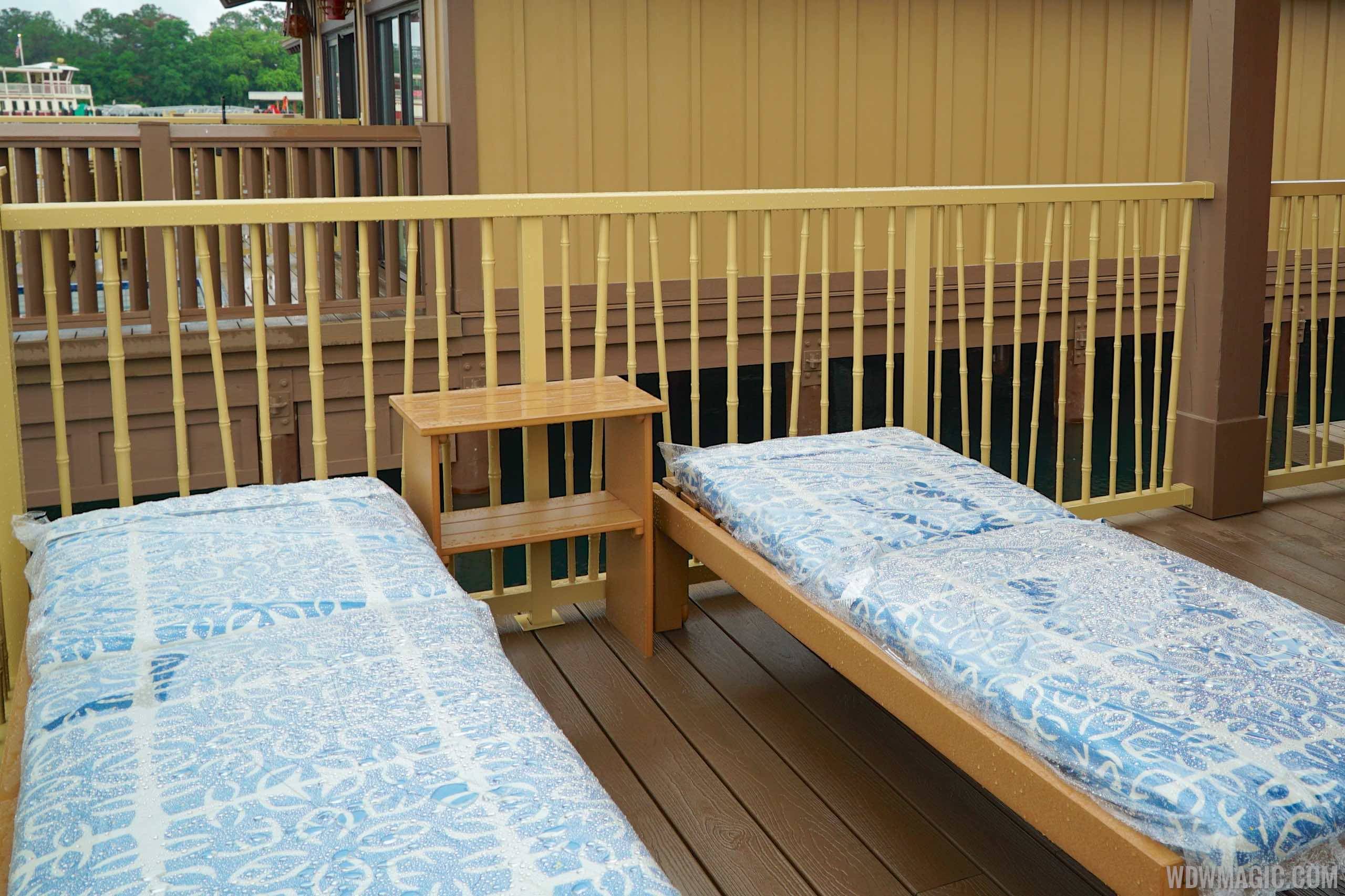 Disney's Polynesian Village Resort Bora Bora Bungalow - Deck furniture