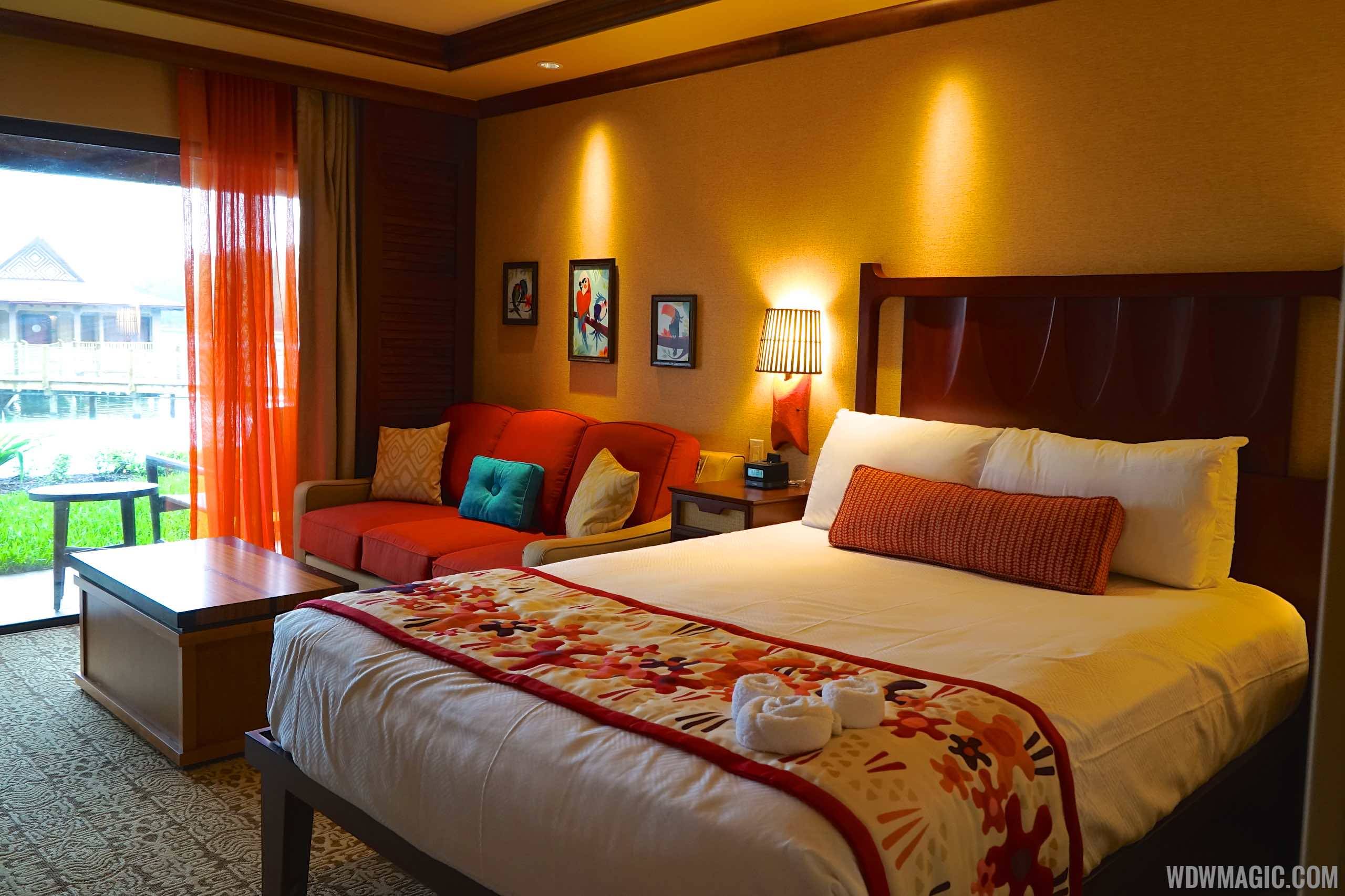 Disney's Polynesian Village Resort deluxe studio - Bedroom