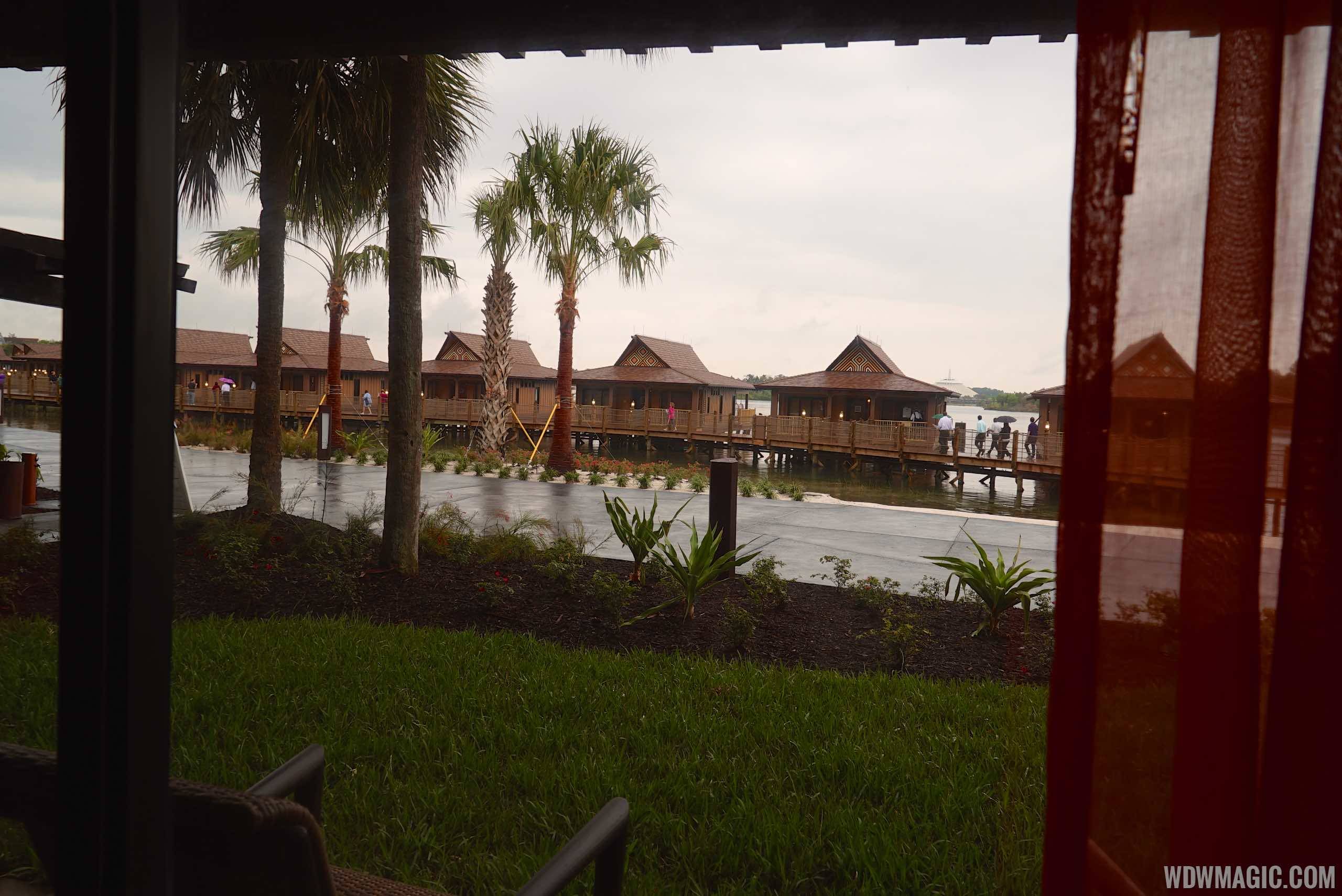 Disney's Polynesian Village Resort deluxe studio - View from the balcony
