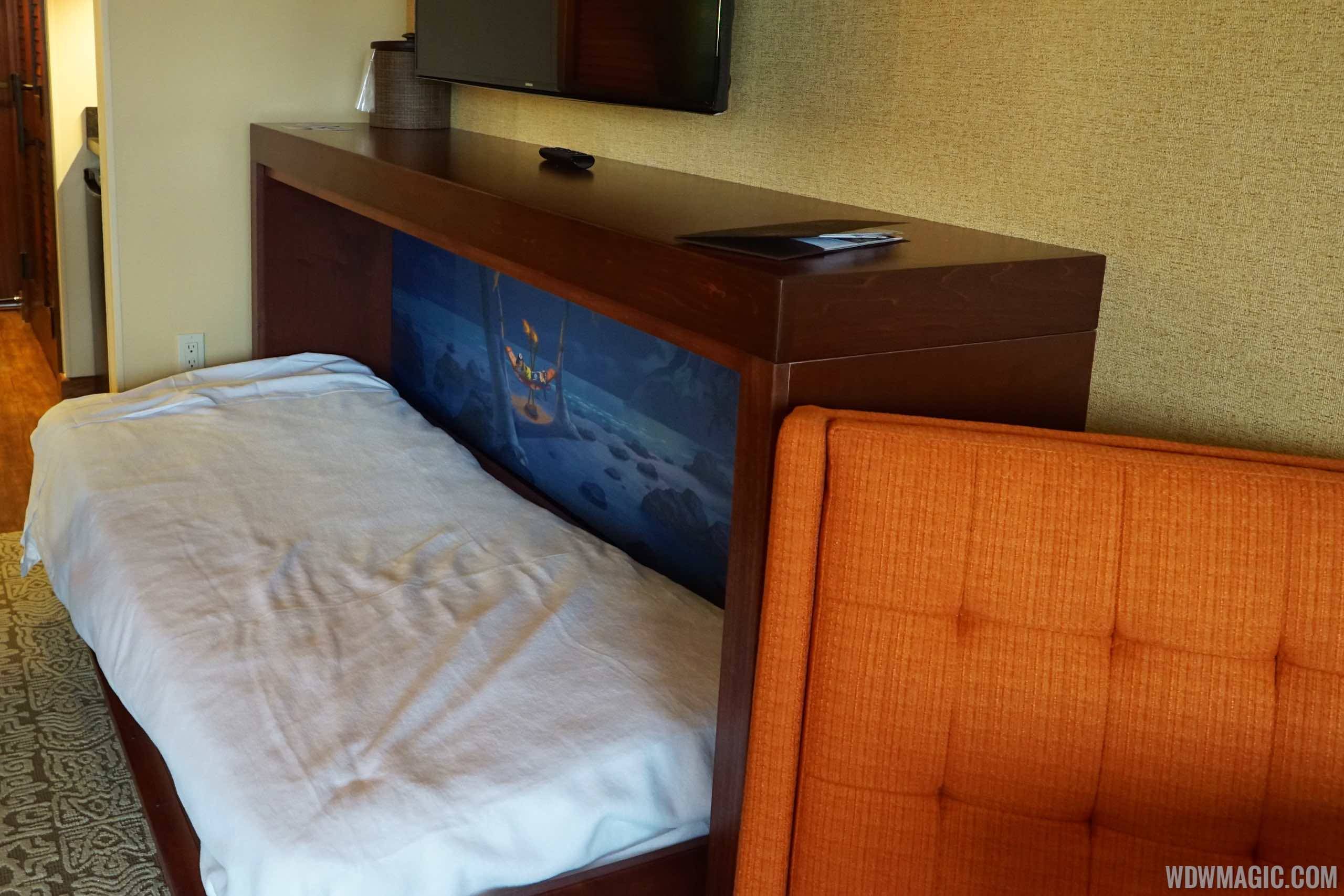 Disney's Polynesian Village Resort deluxe studio - Pullout bed