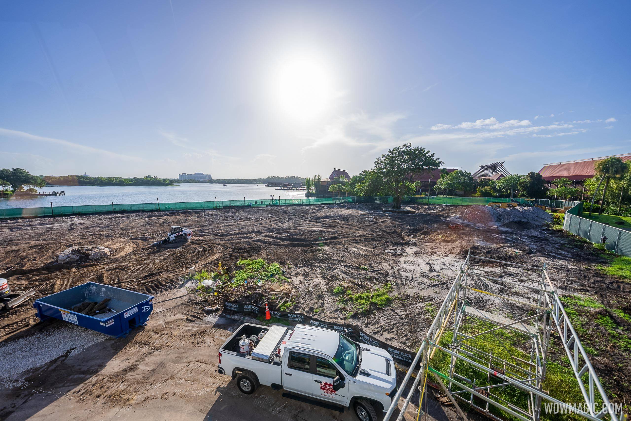 Ground cleared for Disney Vacation Club tower - July 26 2022