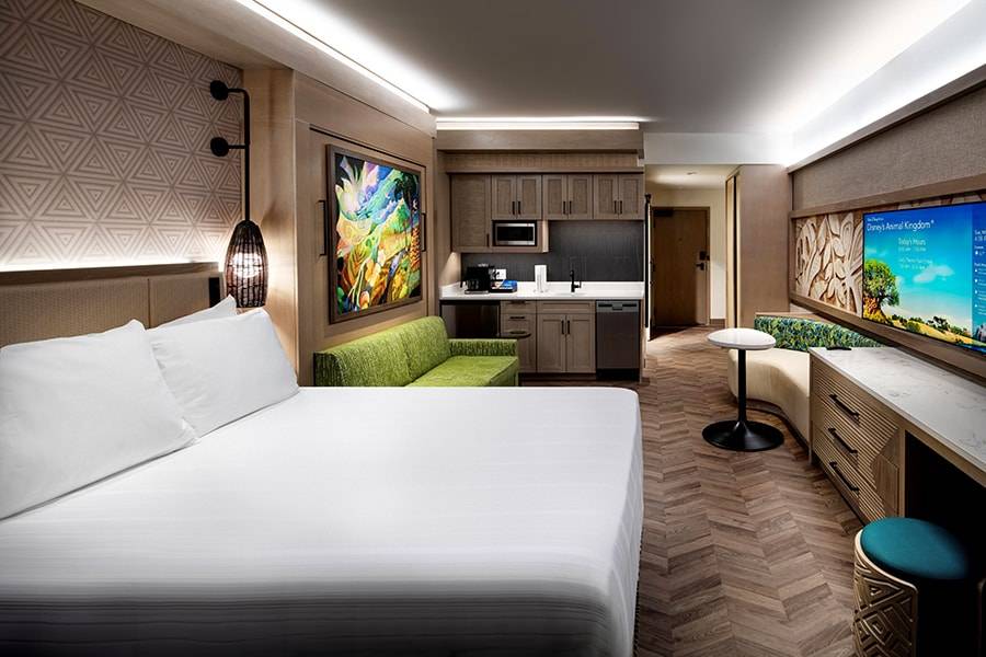 First Look Inside New Island Tower Guest Rooms at Disney's Polynesian Villas and Bungalows