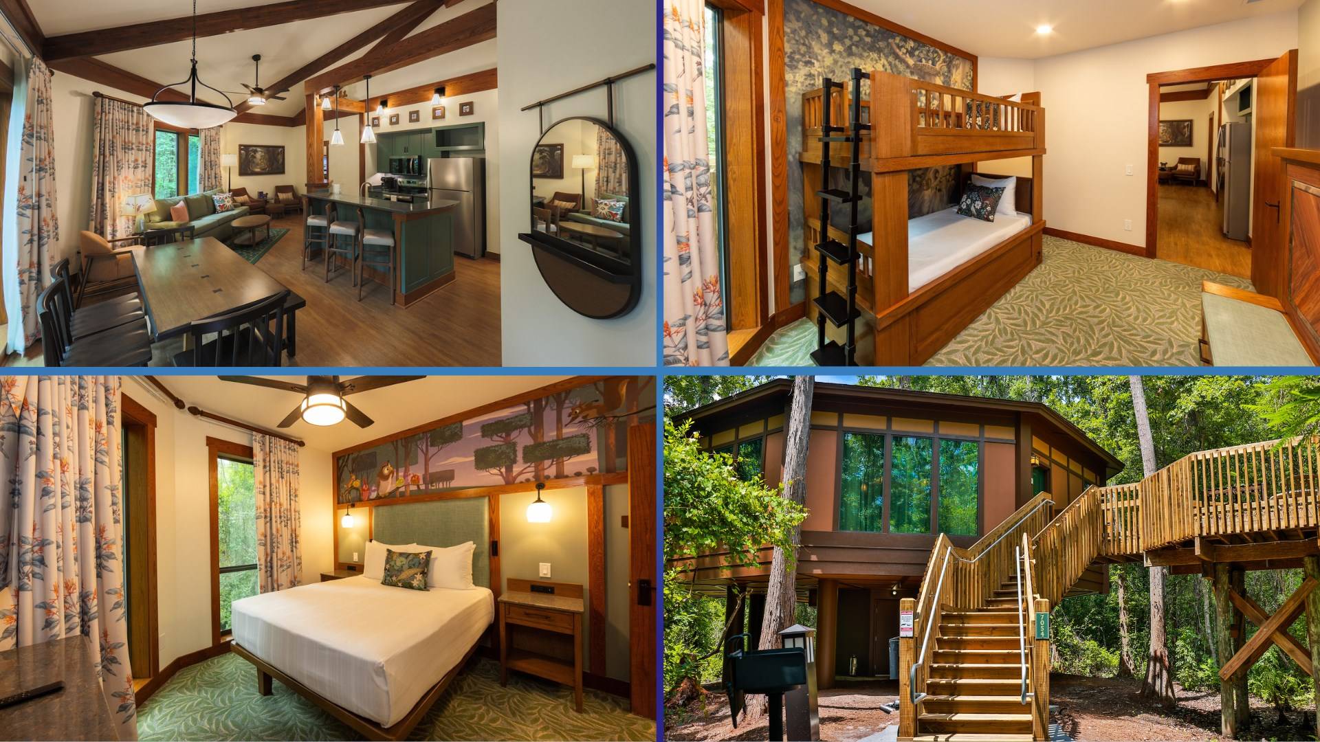 Video: A Room-by-Room Tour of the New Treehouse Villas at Disney's Saratoga Springs