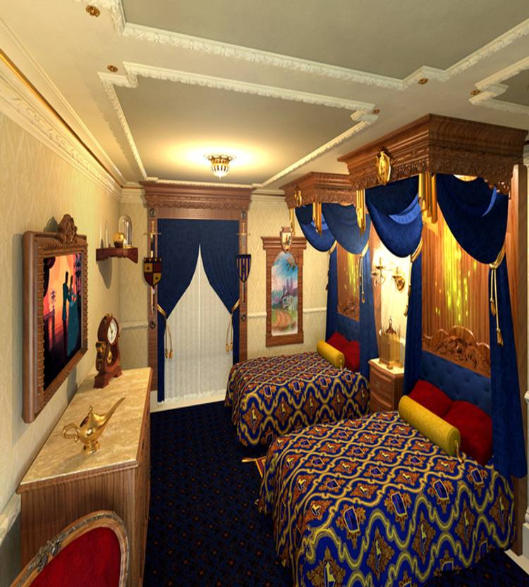 Survey Concept Art Of Royal Room And Haunted Mansion Room Photo 3 Of 4