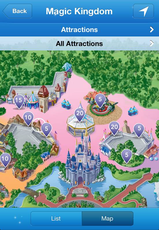 Official wait times now available on the iPhone via official WDW app 'Mobile Magic'