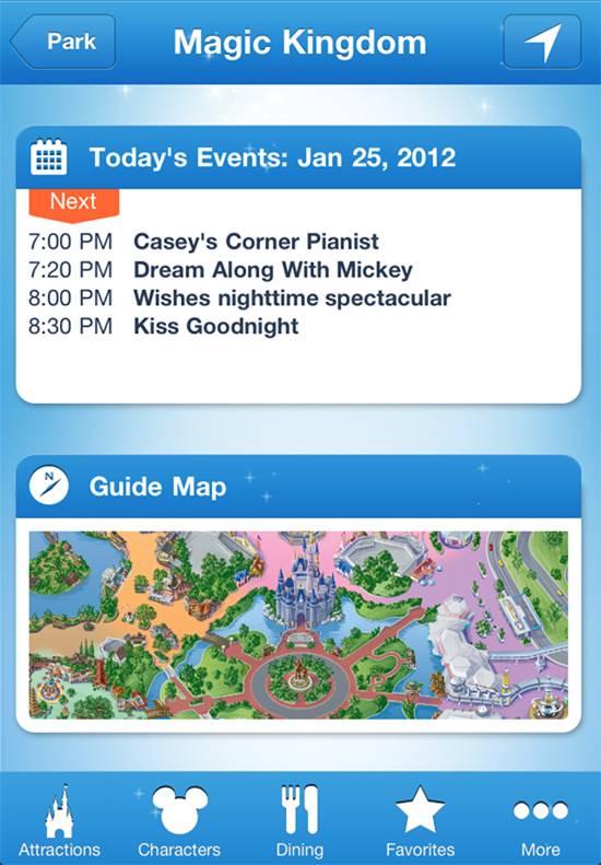 Official wait times now available on the iPhone via official WDW app 'Mobile Magic'
