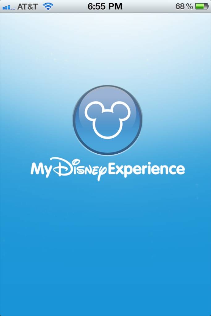 iPhone My Disney Experience App