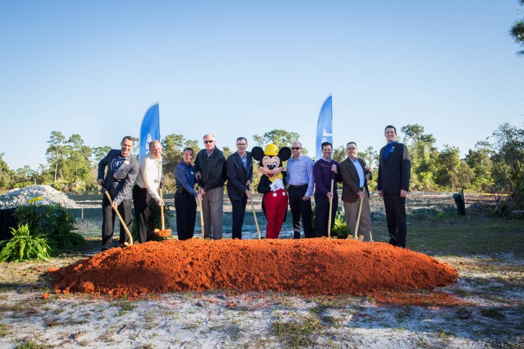 PHOTOS - Disney breaks ground on cutting edge laundry facility to service resort expansion
