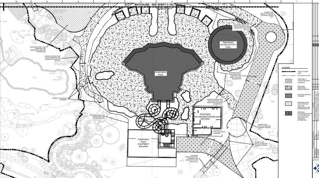 Permit for Walt Disney World Swan and Dolphin pool area expansion