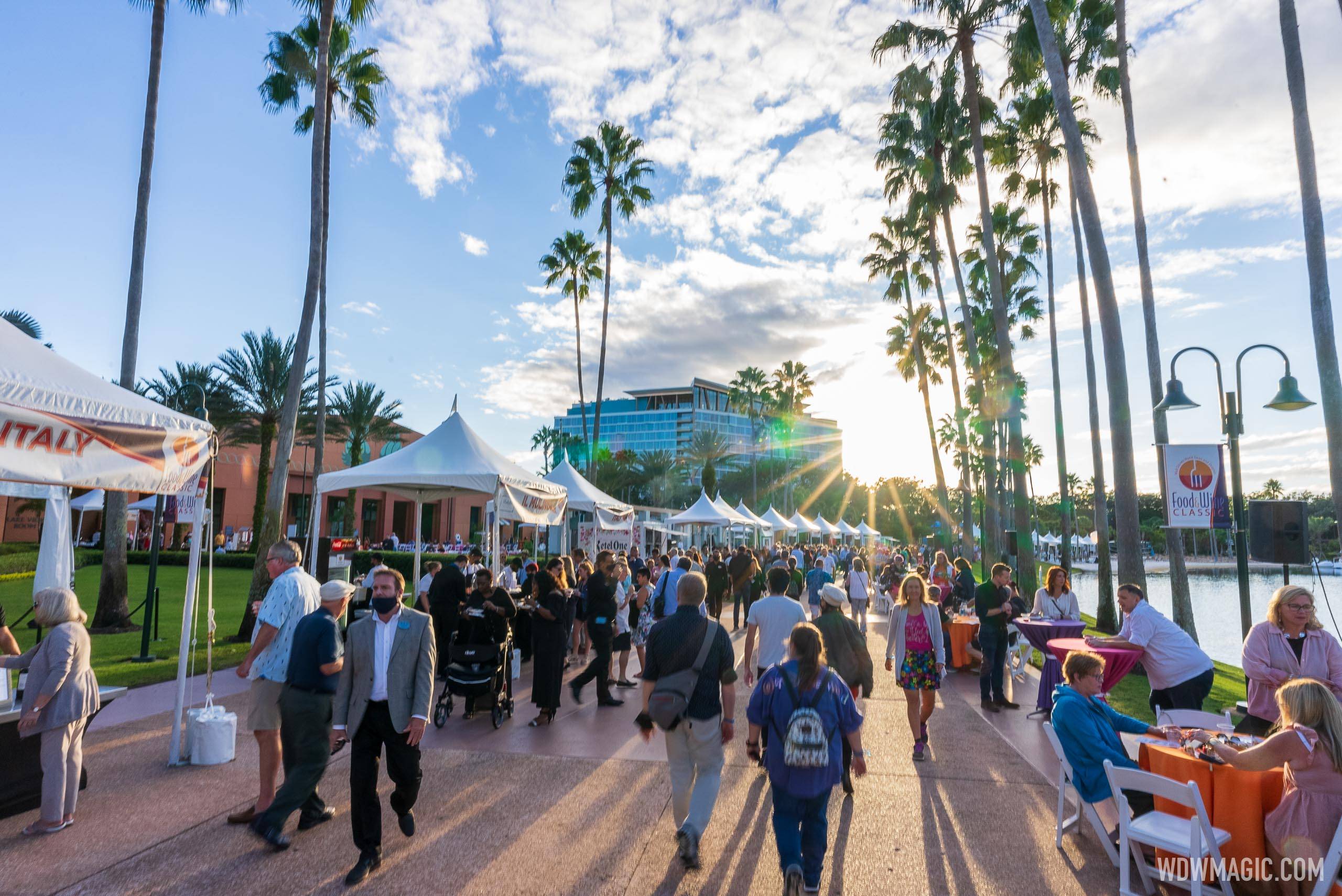 Tickets on sale now for the 2022 Walt Disney World Swan and Dolphin Food and Wine Classic