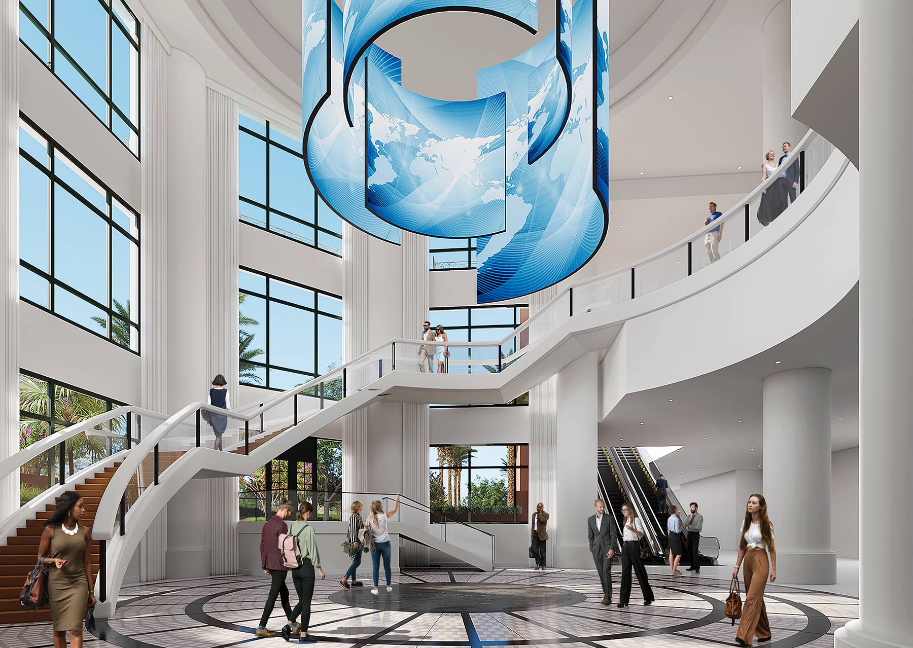 Walt Disney World Dolphin Meeting Space Expansion 2024 Renderings
