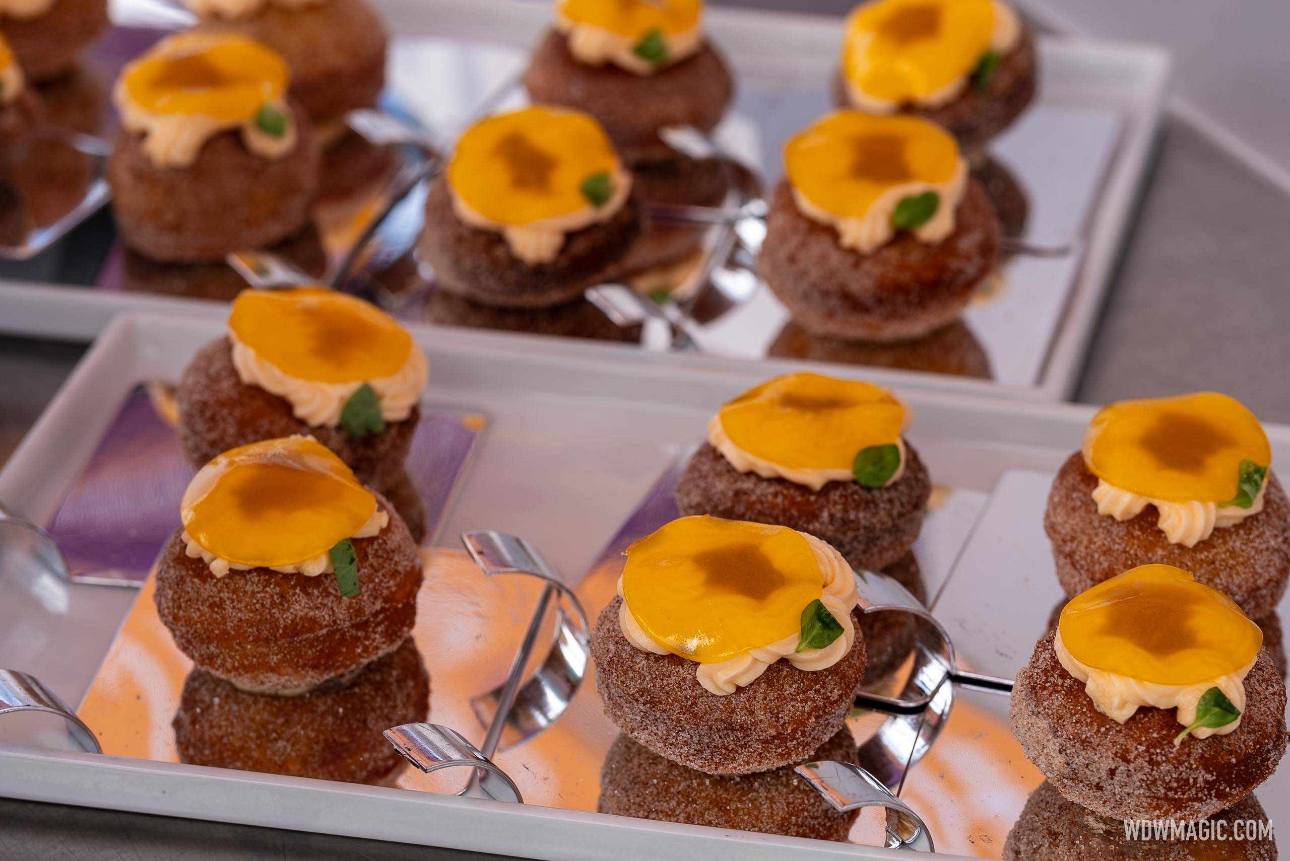 Mandarin Cream Beignet