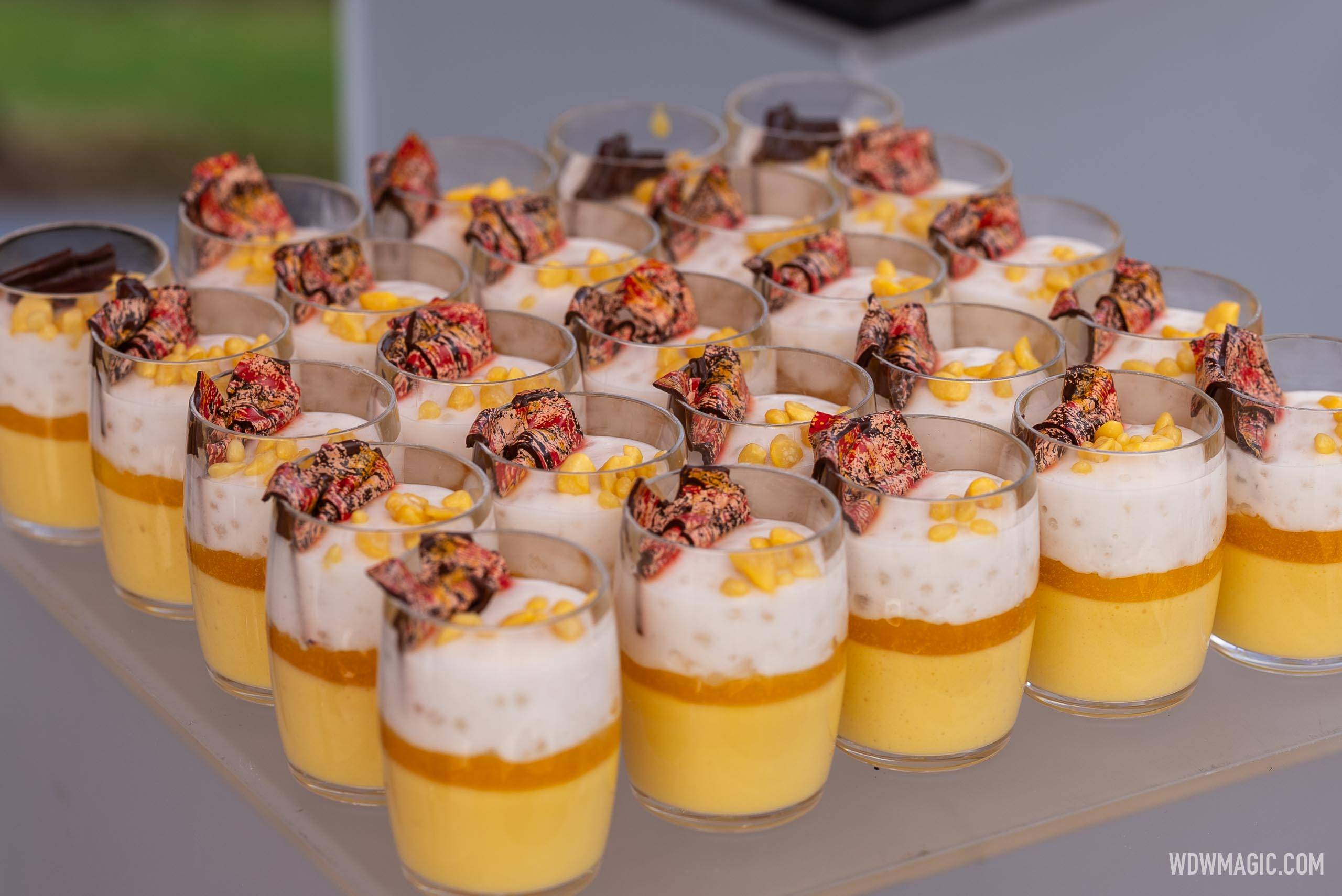 Coconut Tapioca Mango Mousse