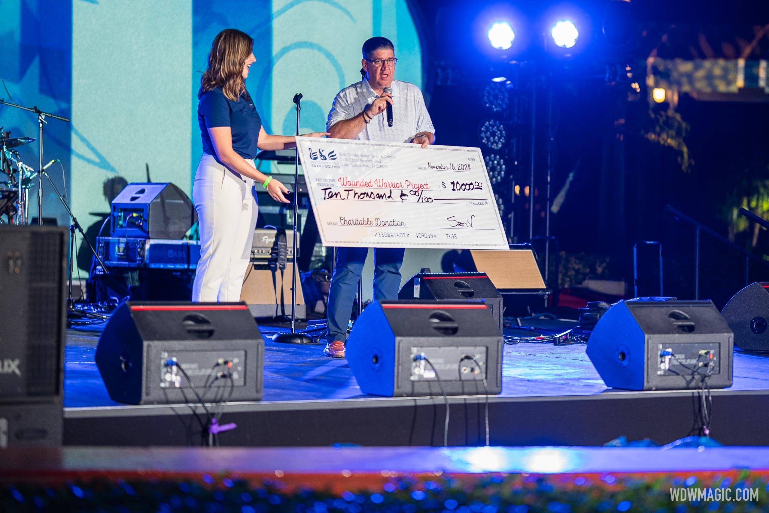 2024 Walt Disney World Swan and Dolphin Food and Wine Classic Charity Donation
