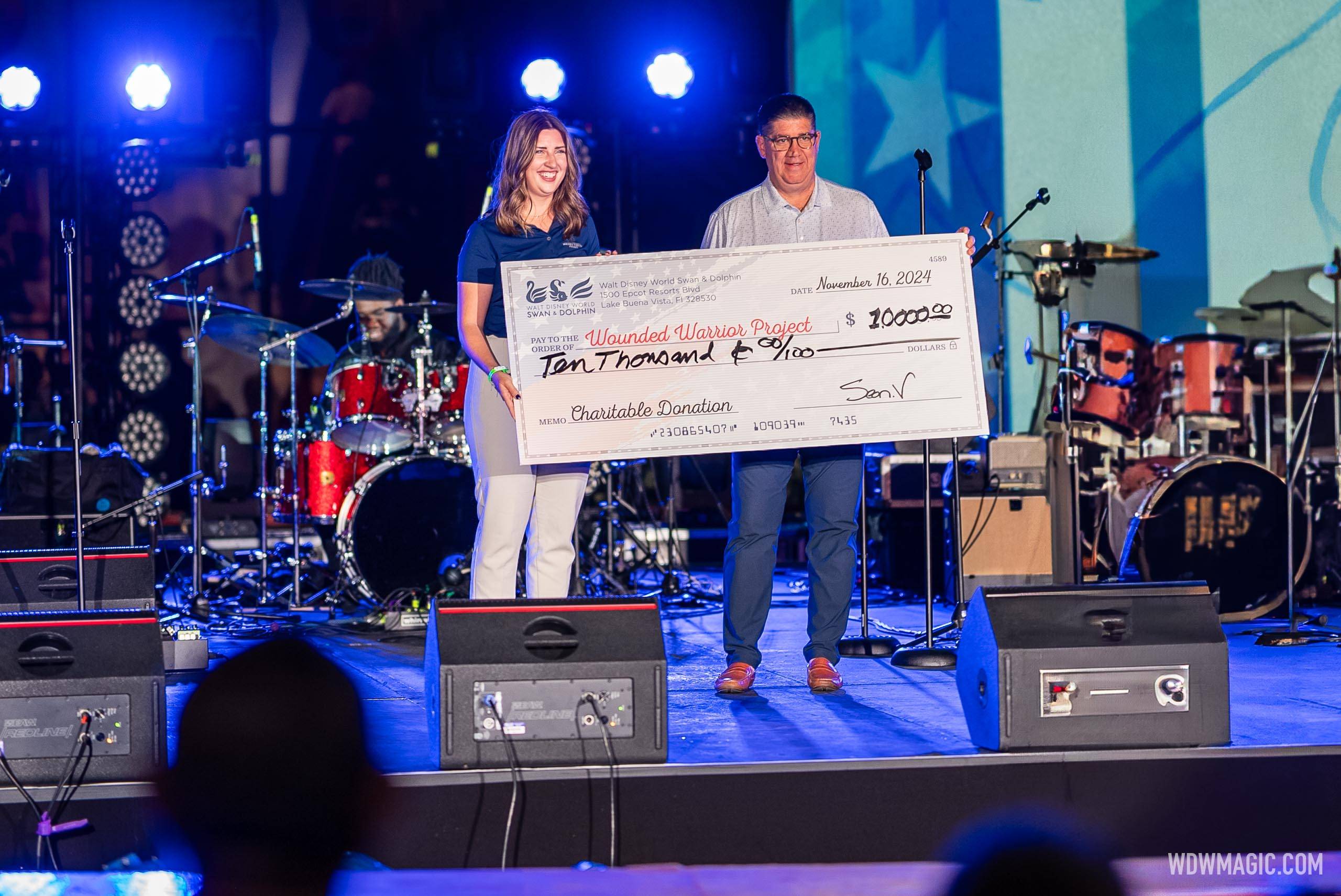 2024 Walt Disney World Swan and Dolphin Food and Wine Classic Charity Donation