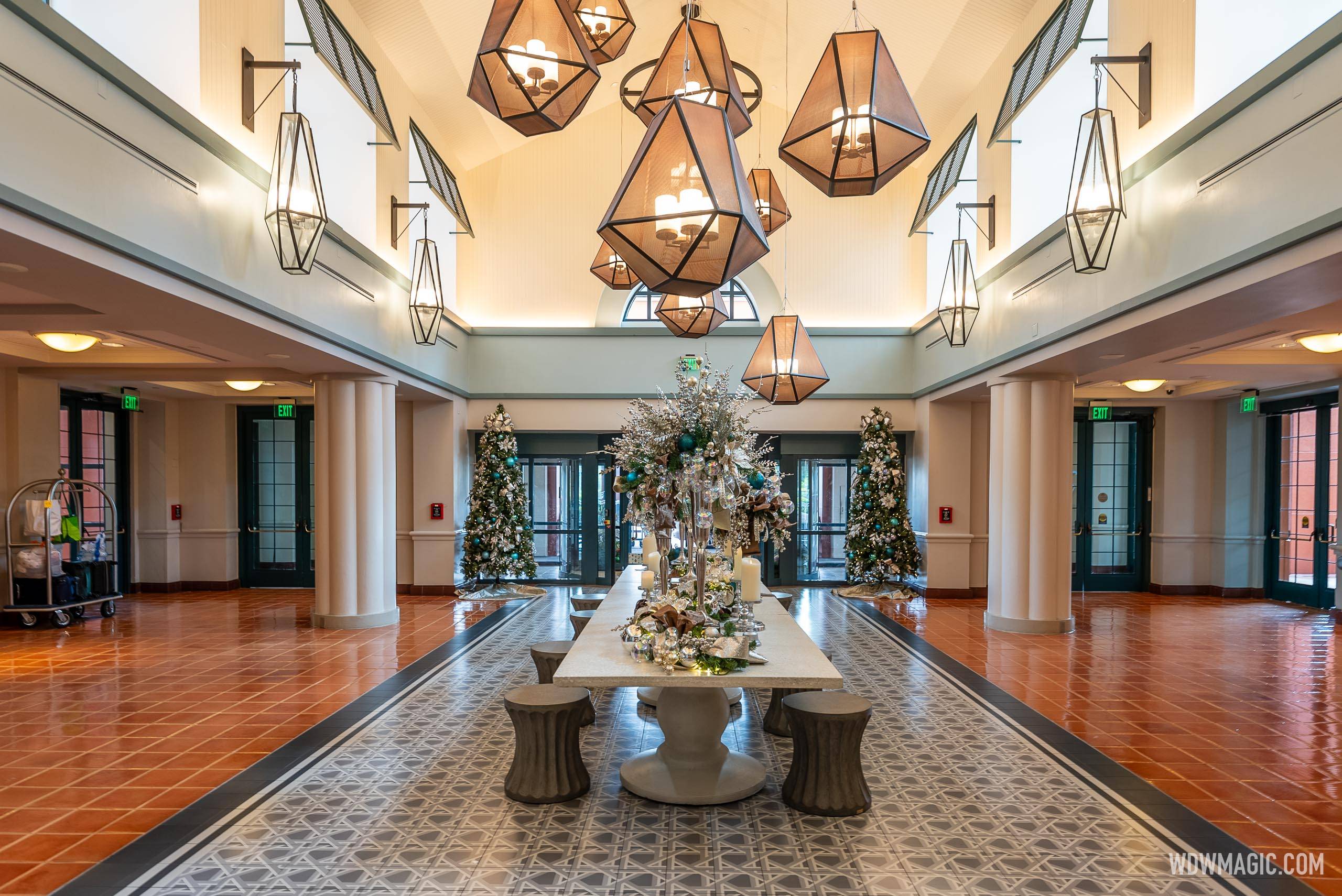 Walt Disney World Swan and Dolphin Holiday Decor 2024