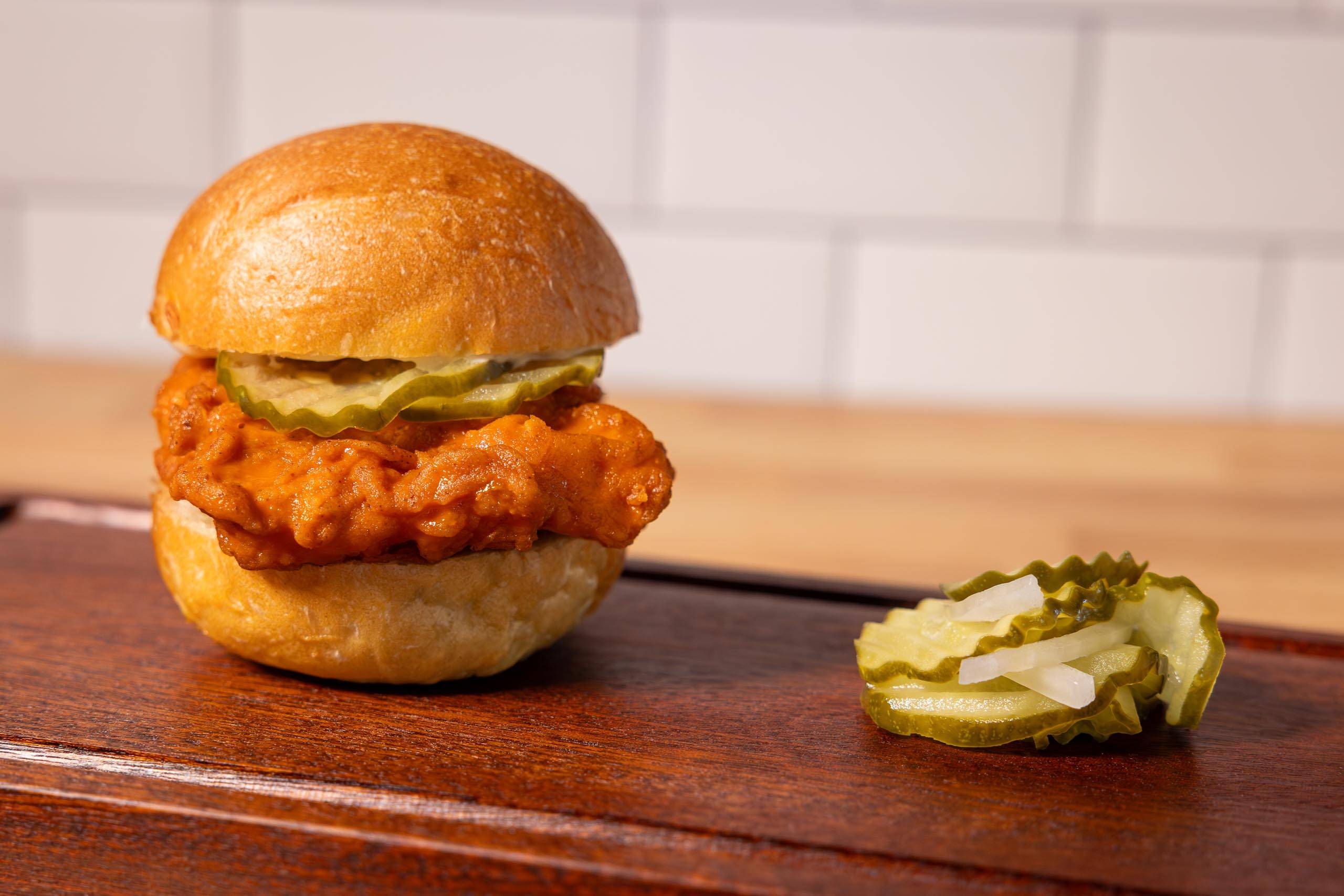 Lagoon (Fried Chicken Slider)