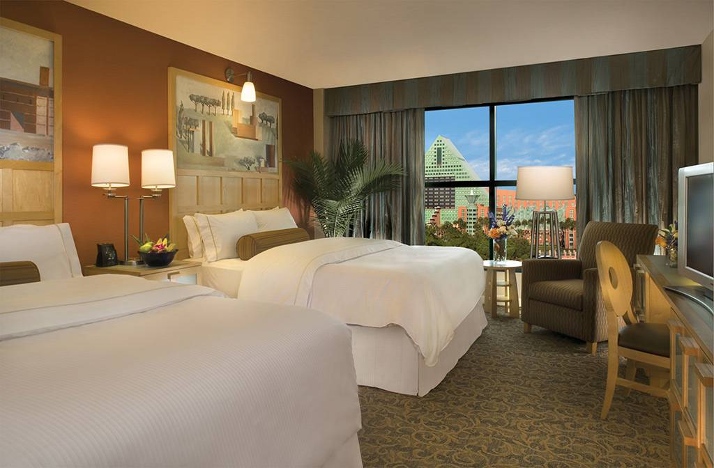 Walt Disney World Swan Resort guest rooms