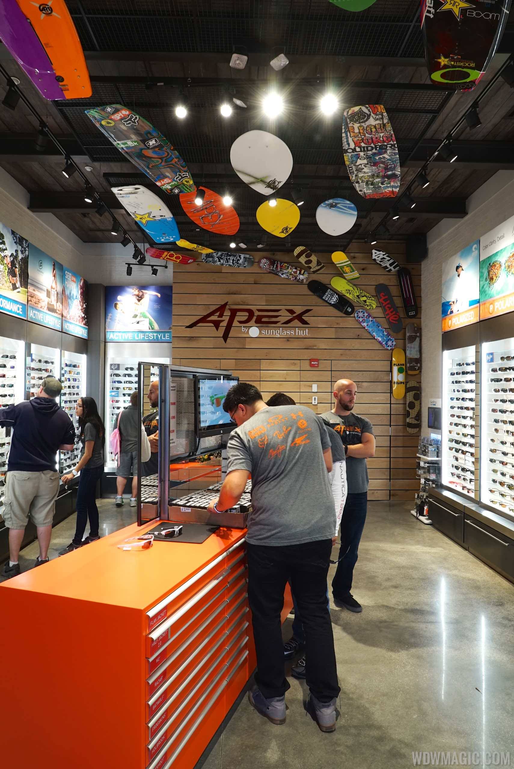 PHOTOS - Inside the new APEX by Sunglass Hut store at The Landing