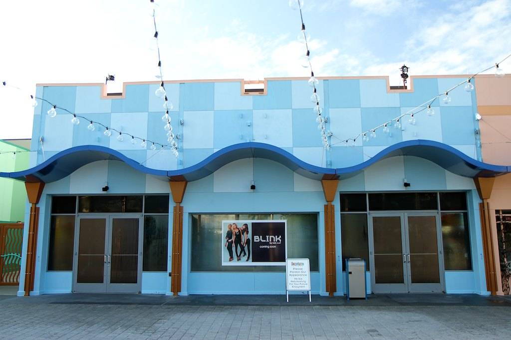 PHOTOS - 'BLINK by Wet Seal' now under construction at Downtown Disney West Side