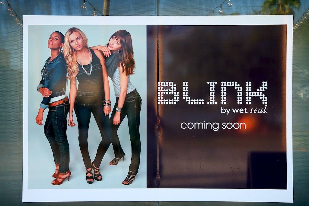 PHOTOS - 'BLINK by Wet Seal' now under construction at Downtown Disney West Side